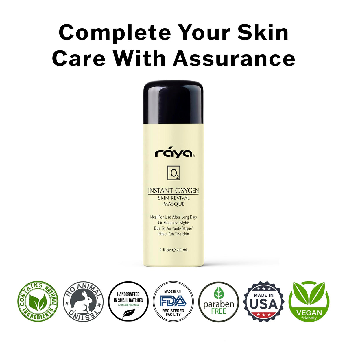 RAYA Oxygen Masque Facial Mask for All Skin Types - Raya Official Imagery - 7