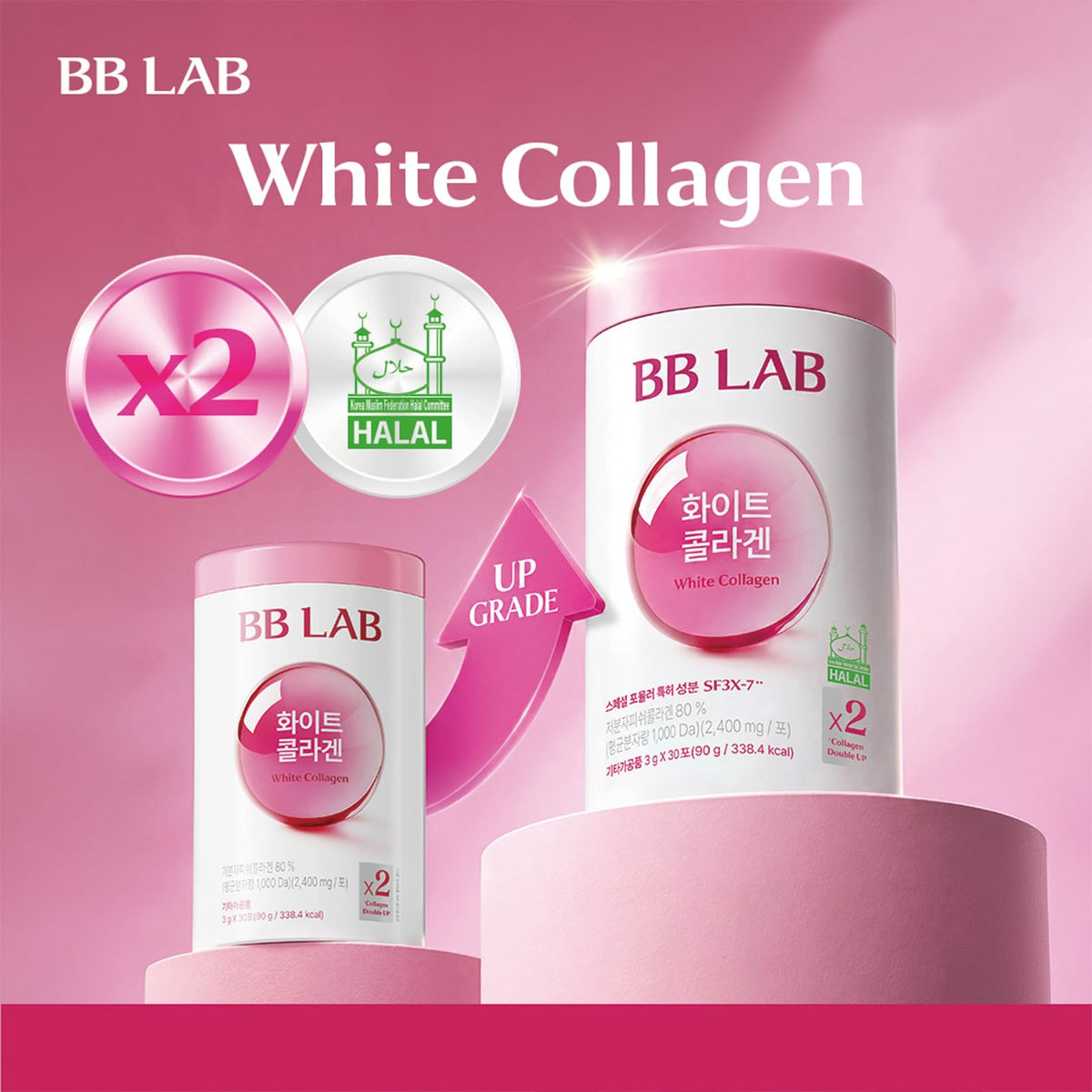 BB LAB White Collagen 2 400mg Low Molecular Fish peptide 1 - BB LAB Official Imagery - 4