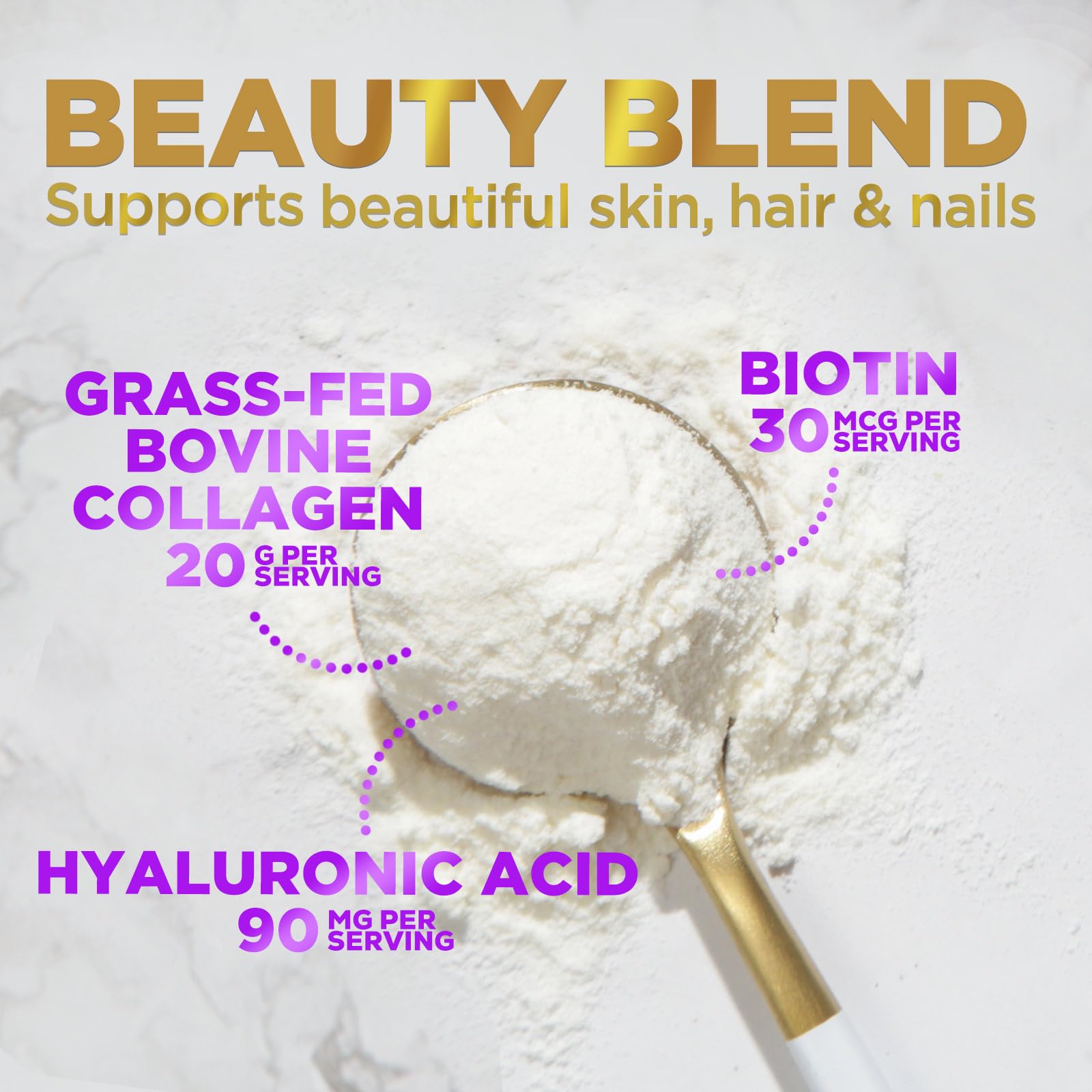 Collagen Peptides Powder 20G - Hello Lovely! Official Imagery - 4
