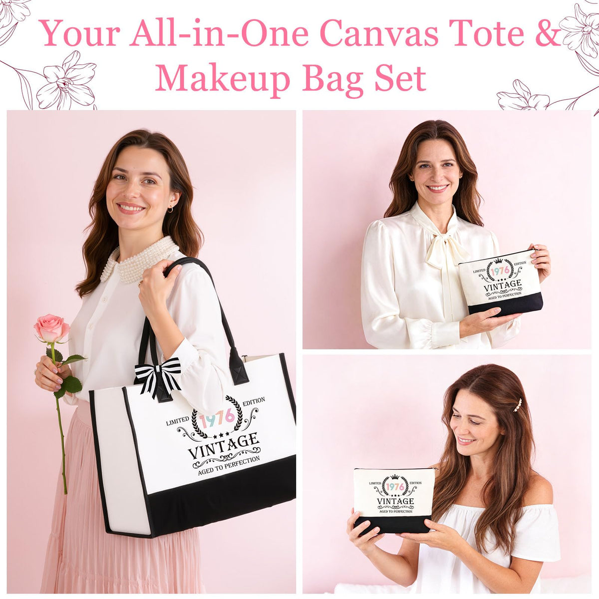 50th Birthday Gifts for Her Vintage 1976 Happy 50th Birthday - Giftota Official Imagery - 4