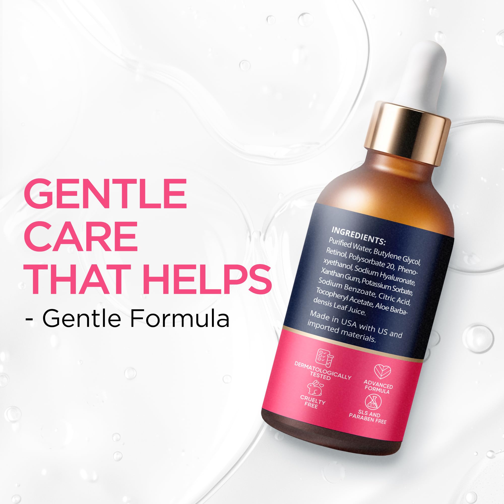 Ember Cloud Retinol Serum for Face with Hyaluronic Acid & Vitamin E - Ember Cloud Official Product View 9