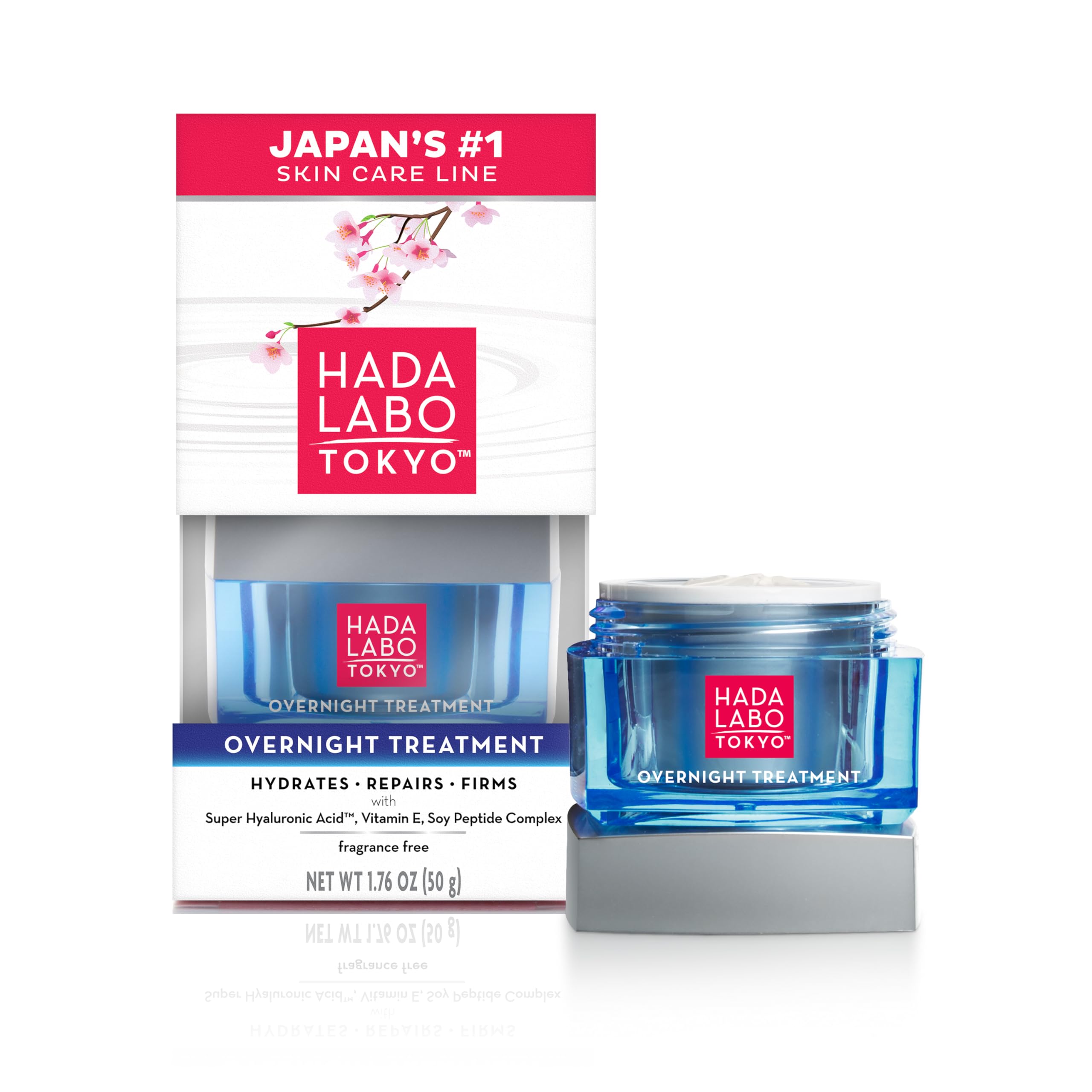 Hada Labo Tokyo Anti Aging Overnight Treatment Hyaluronic - Hada Labo Tokyo Official Imagery - 2