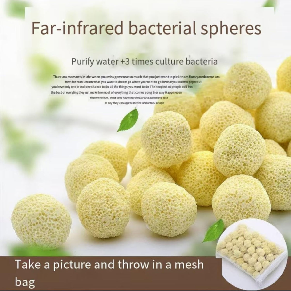 Filter Media Bio Balls Ceramic Rings for Aquarium Filter - CIELONI Official Imagery - 4