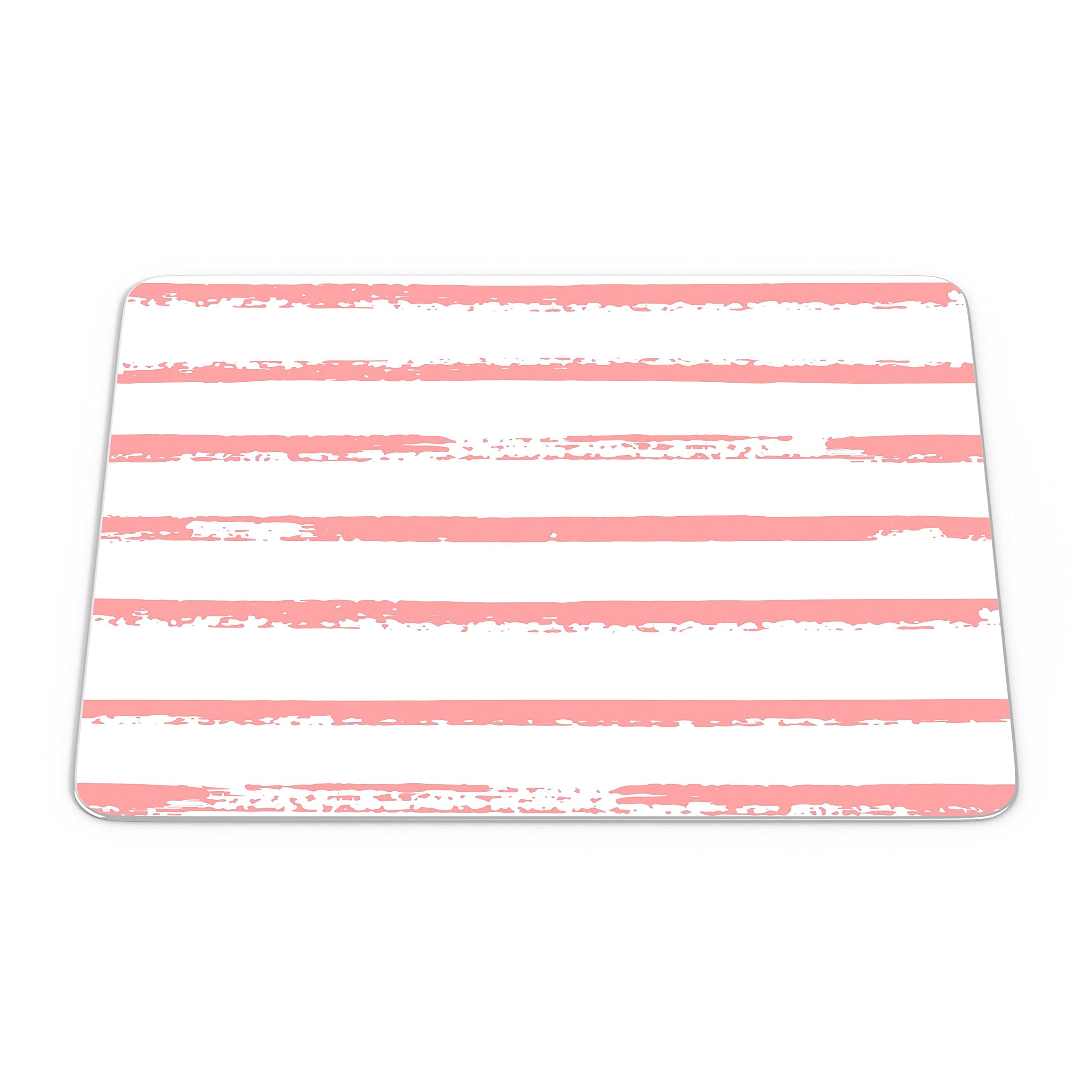 Bonamaison rectangle digital printed mouse pad with non-slip backing, 22x18cm, ideal for office and home computer use.