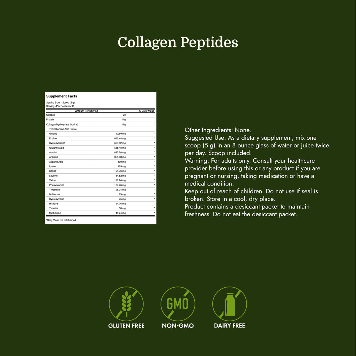 Swanson High Plains Collagen Hydrolysate Peptides Unflavored - Swanson Official Imagery - 5