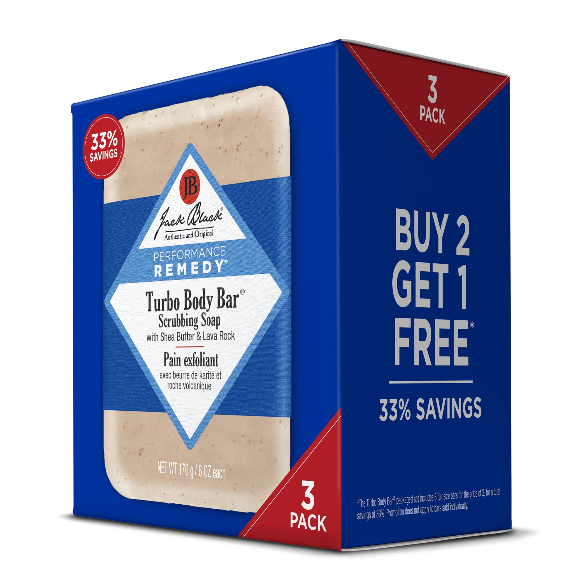 Jack Black - Turbo Body Bar Scrubbing Soap & Pack o - Jack Black Official Product View 2