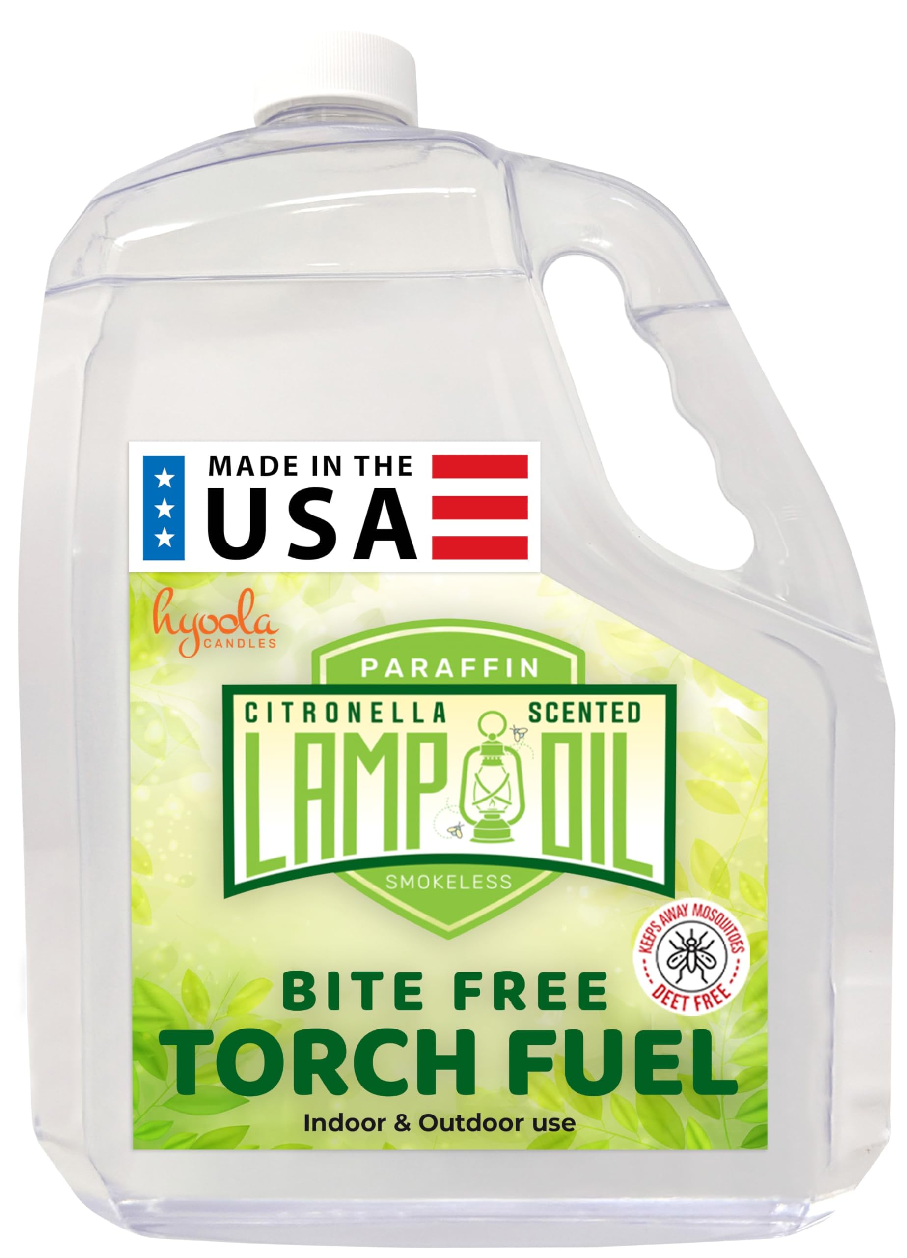Hyoola Paraffin Citronella Lamp Oil, 1 Gallon - Product Imagery