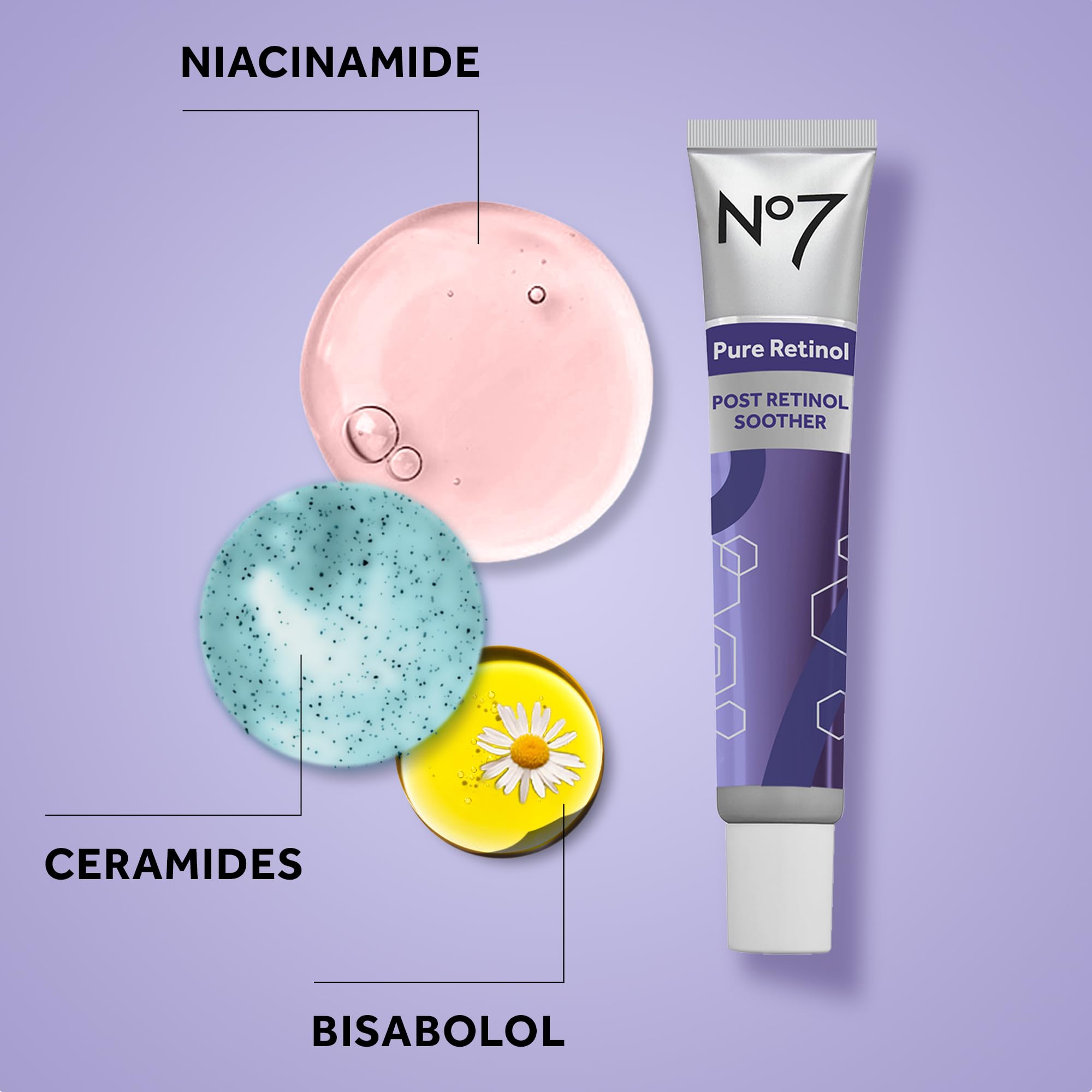 No7 Pure Retinol Post-Treatment Soothing Face Cream, 1.69 Fl Oz - No7 Official Product View 6