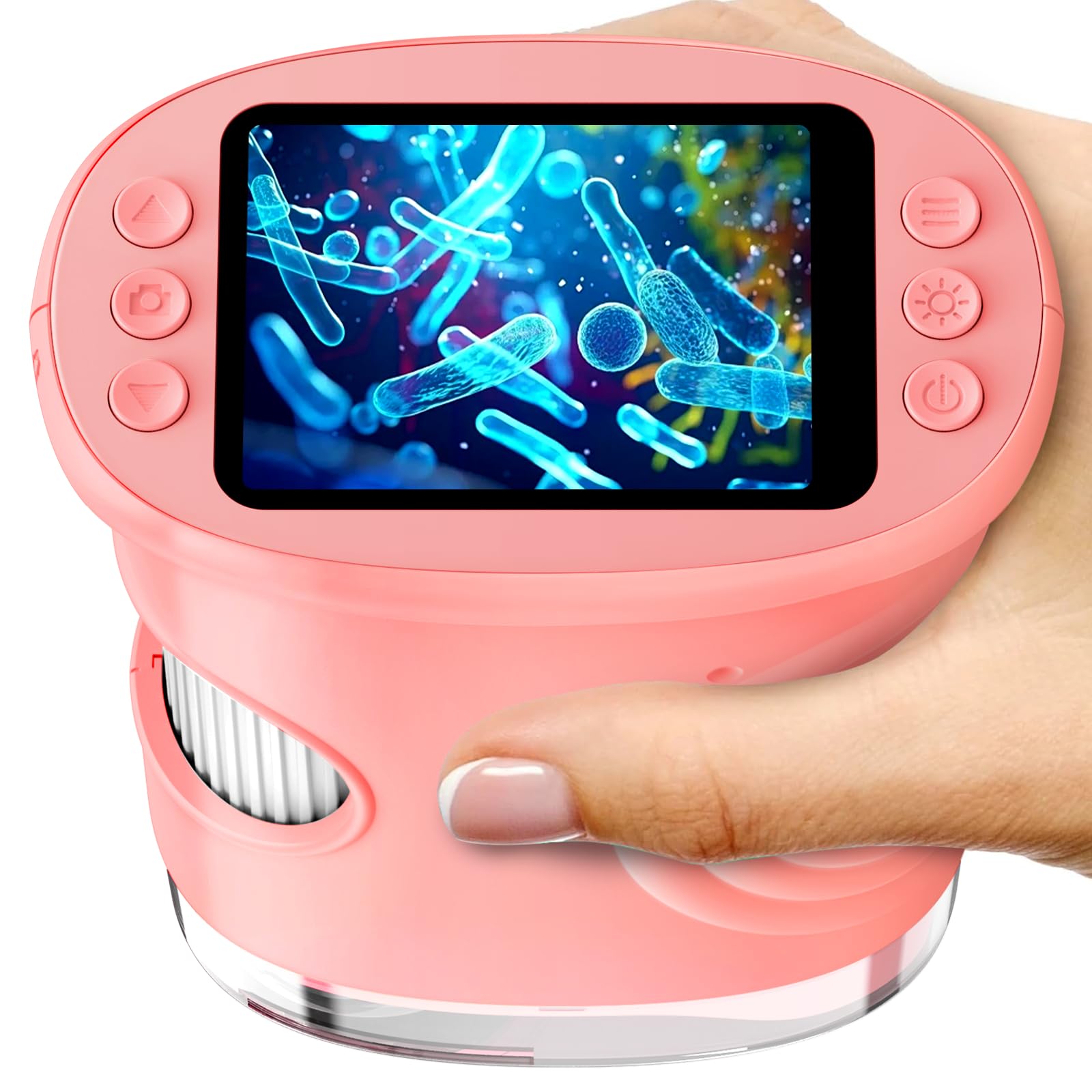 Ashfly Kids Magnifying Glass 2-inch Digital Handheld Microscope f - Ashfly Official Product View 10