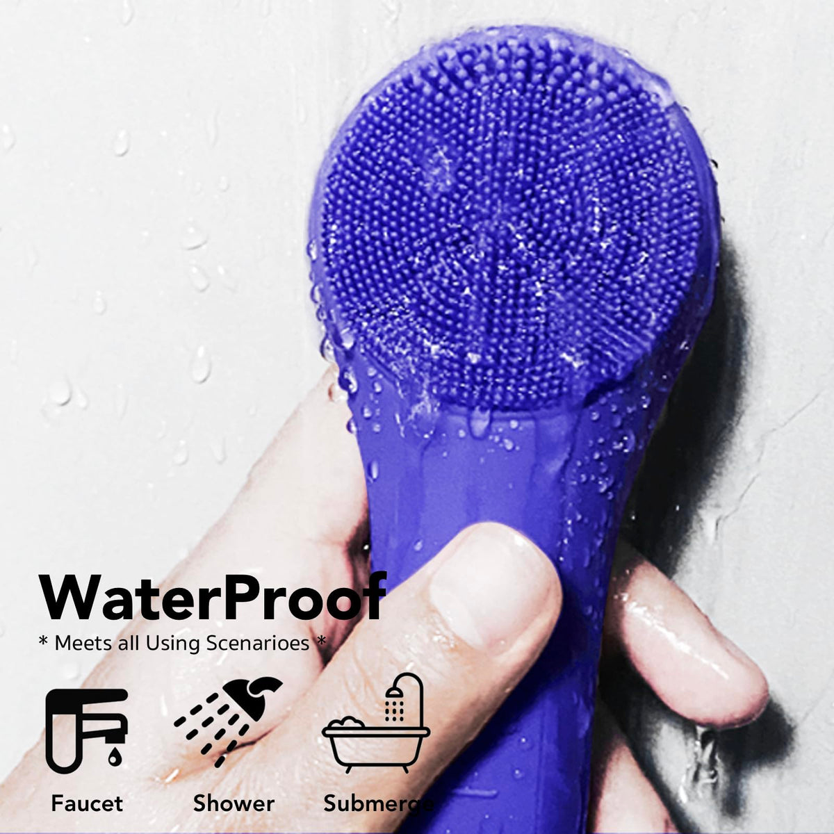 N graCoola CLIE Facial Cleansing Brush Waterproof and - NågraCoola Official Imagery - 6