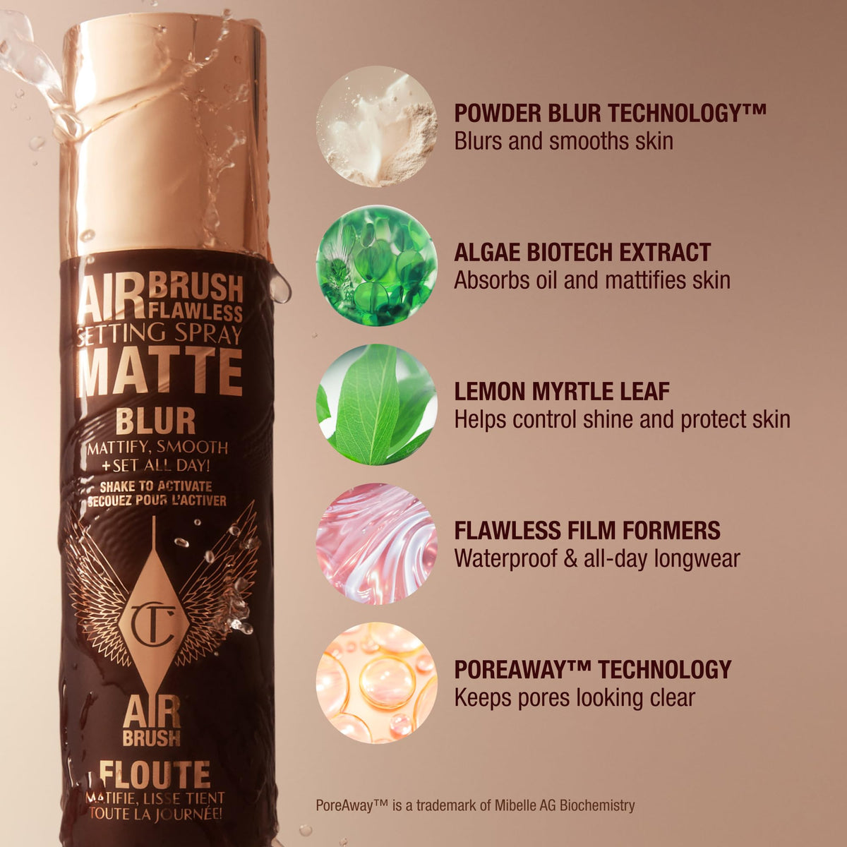 Charlotte Tilbury Airbrush Flawless Matte Setting Spray Ulta - Premium Selection Official Imagery - 6