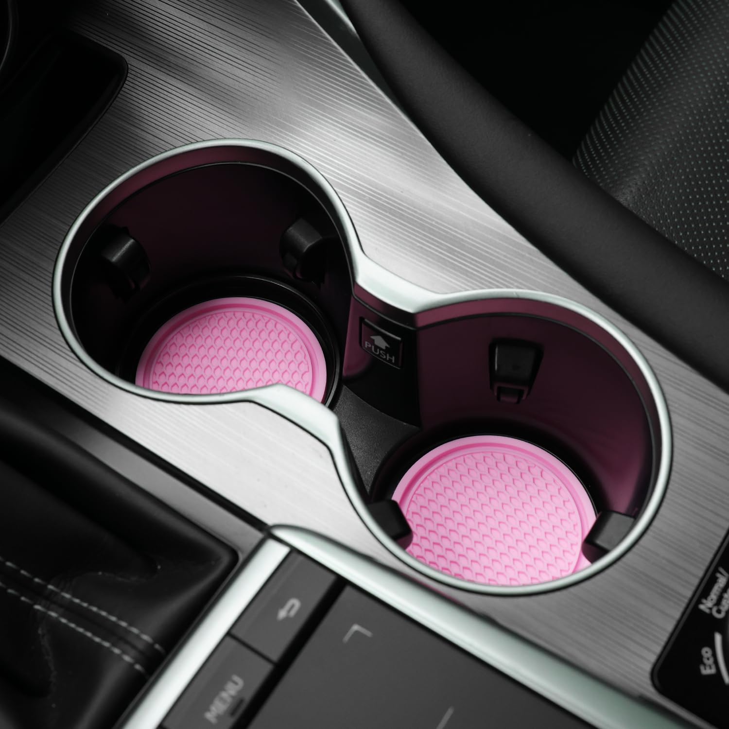 SINGARO Car Cup Coaster, 4PCS Universal Non-Slip Cup Holders Embe - SINGARO Official Product View 4