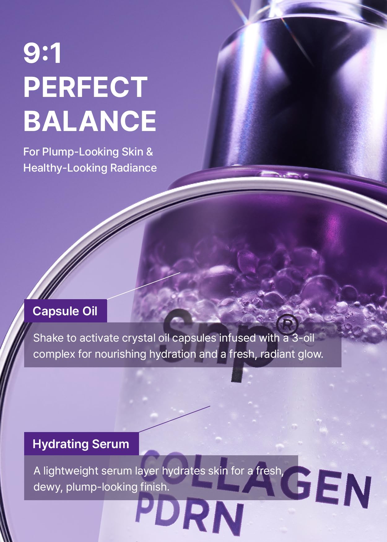 SNP Collagen Bounce Up Mist Serum 100ml — Korean 2-Layer Face - SNP