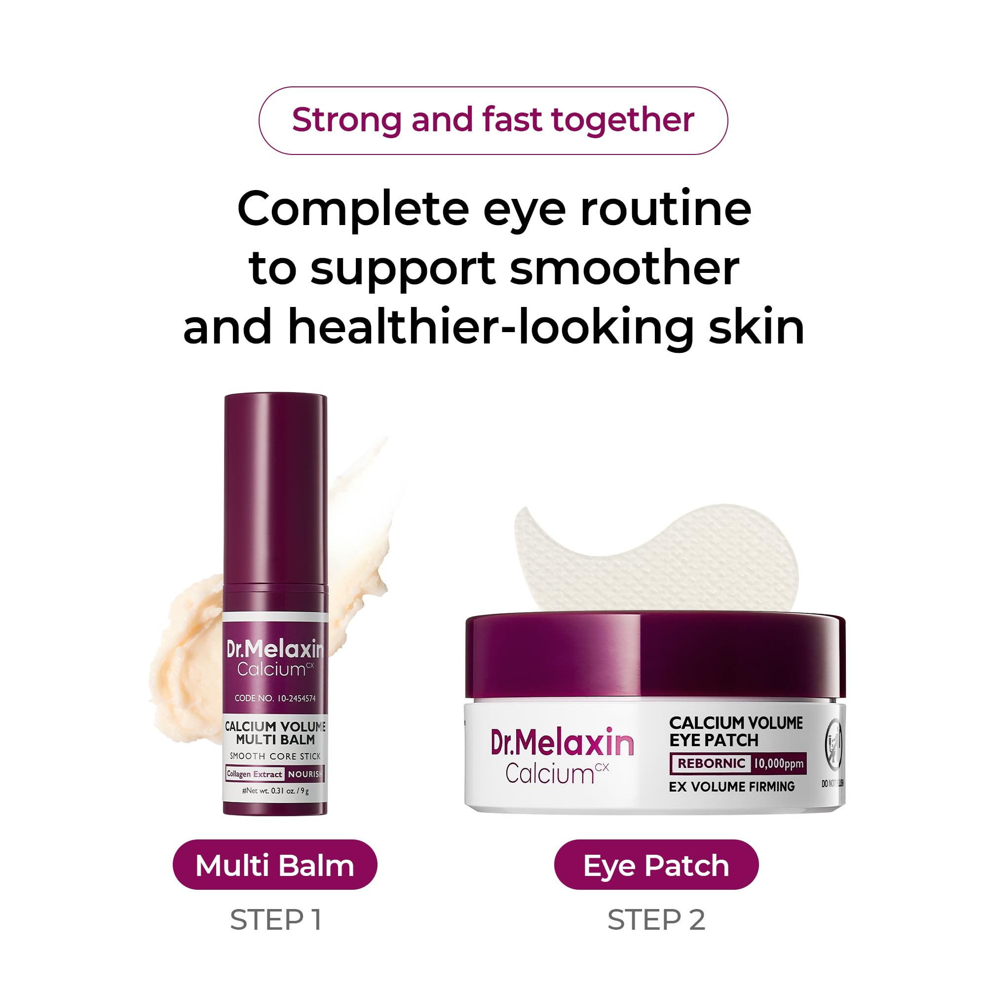 Dr.Melaxin Collagen Multi Balm Stick, Calcium &amp; Adenosine - Dr.Melaxin