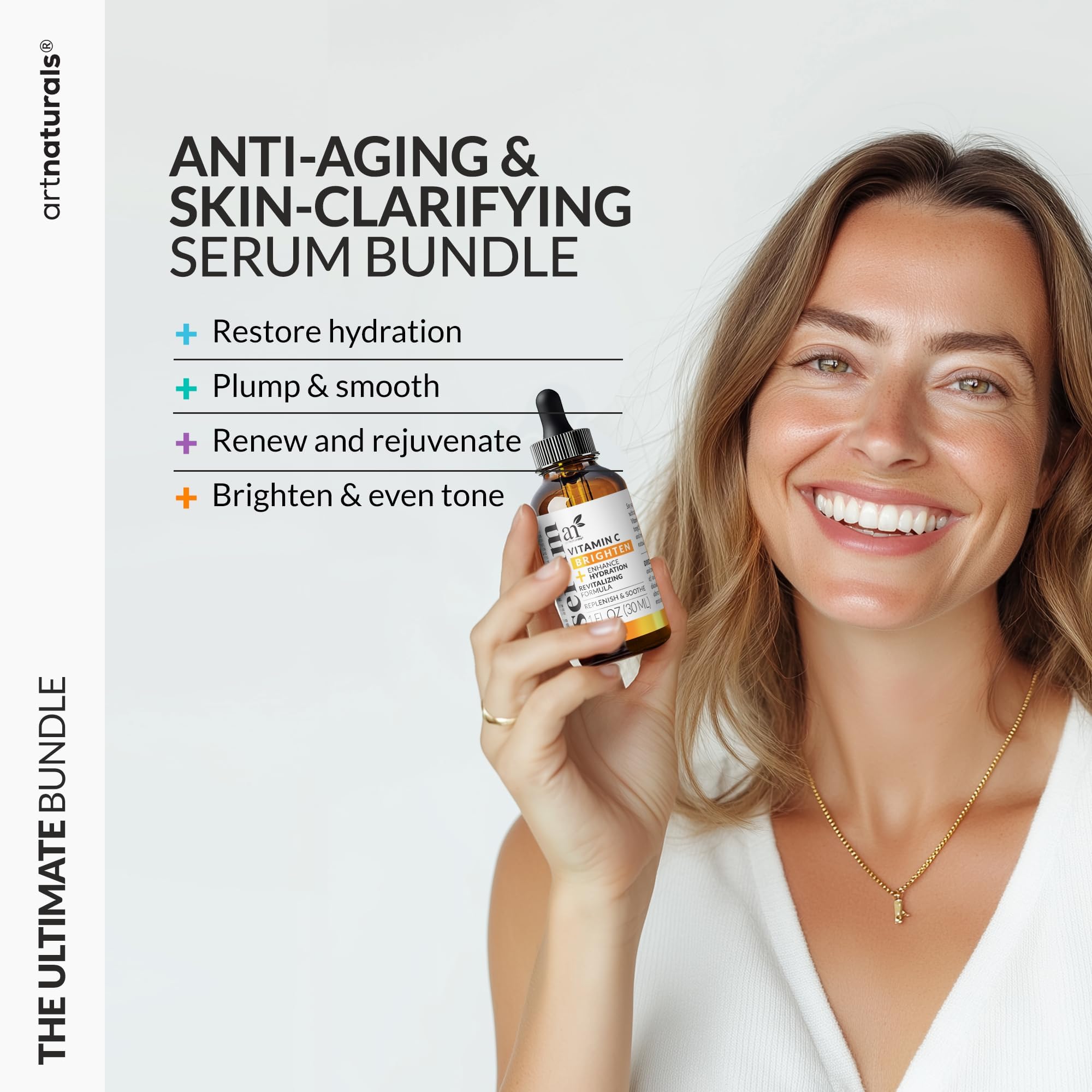 ArtNaturals Vitamin C Skincare Serum Set, 4 Piece - Artnaturals Official Product View 4