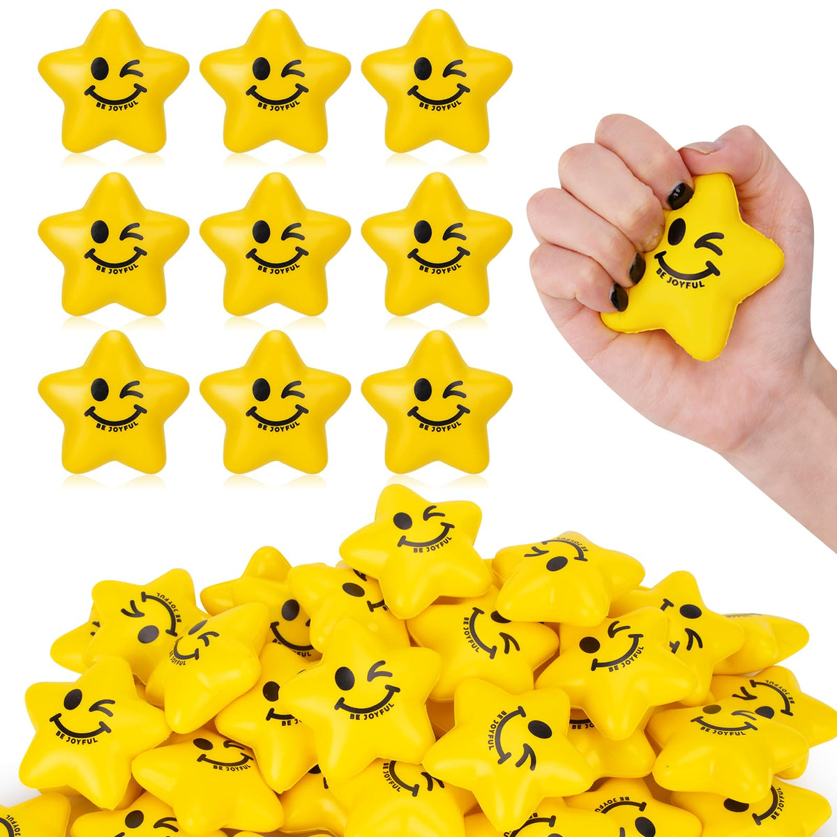 Stress Balls 108PCS Stress Balls for Kids Adults - SHQDD Official Imagery - 1