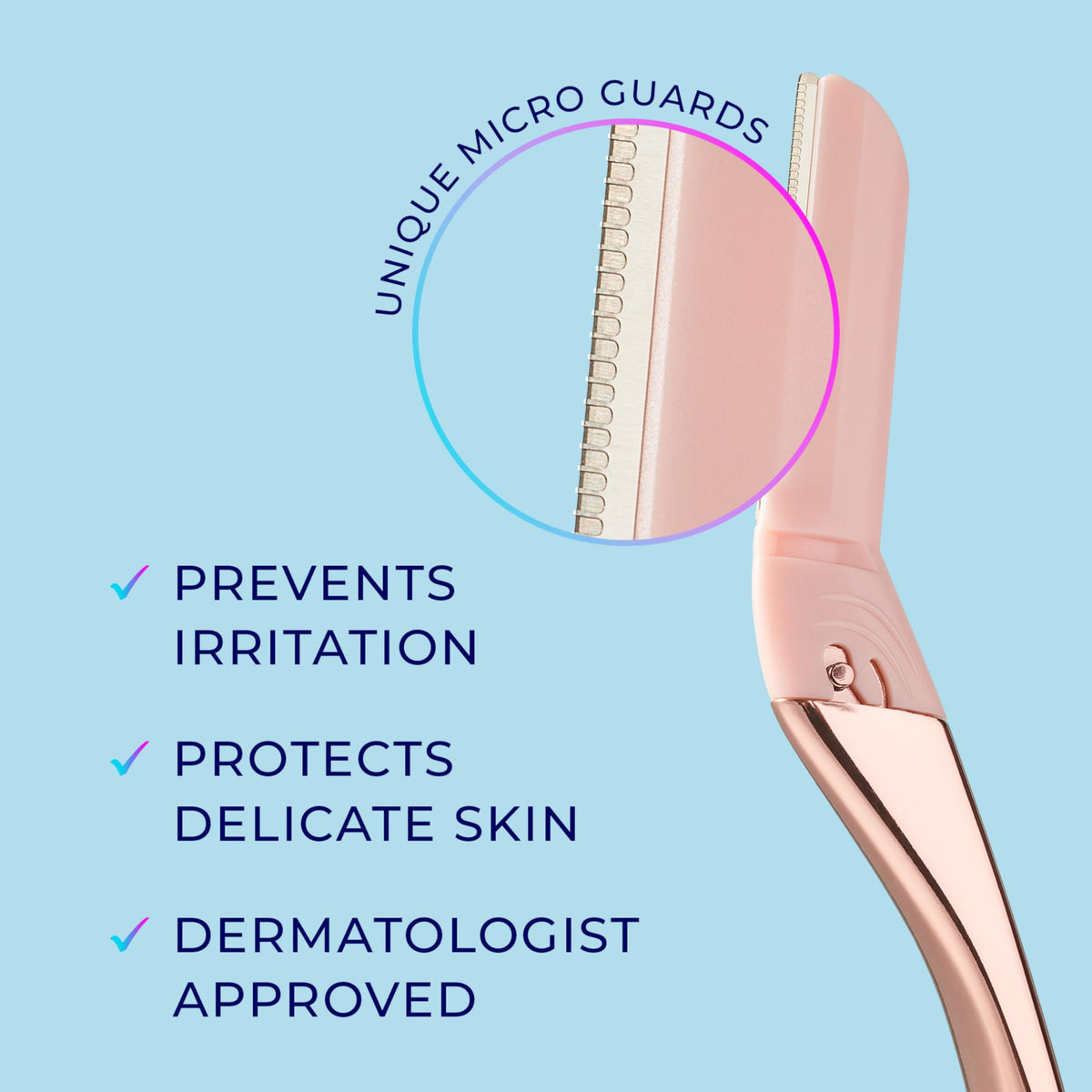 Schick Hydro Silk Dermaplane Razor for Women Face Refill - Schick Hydro Silk Official Product Imagery - 6