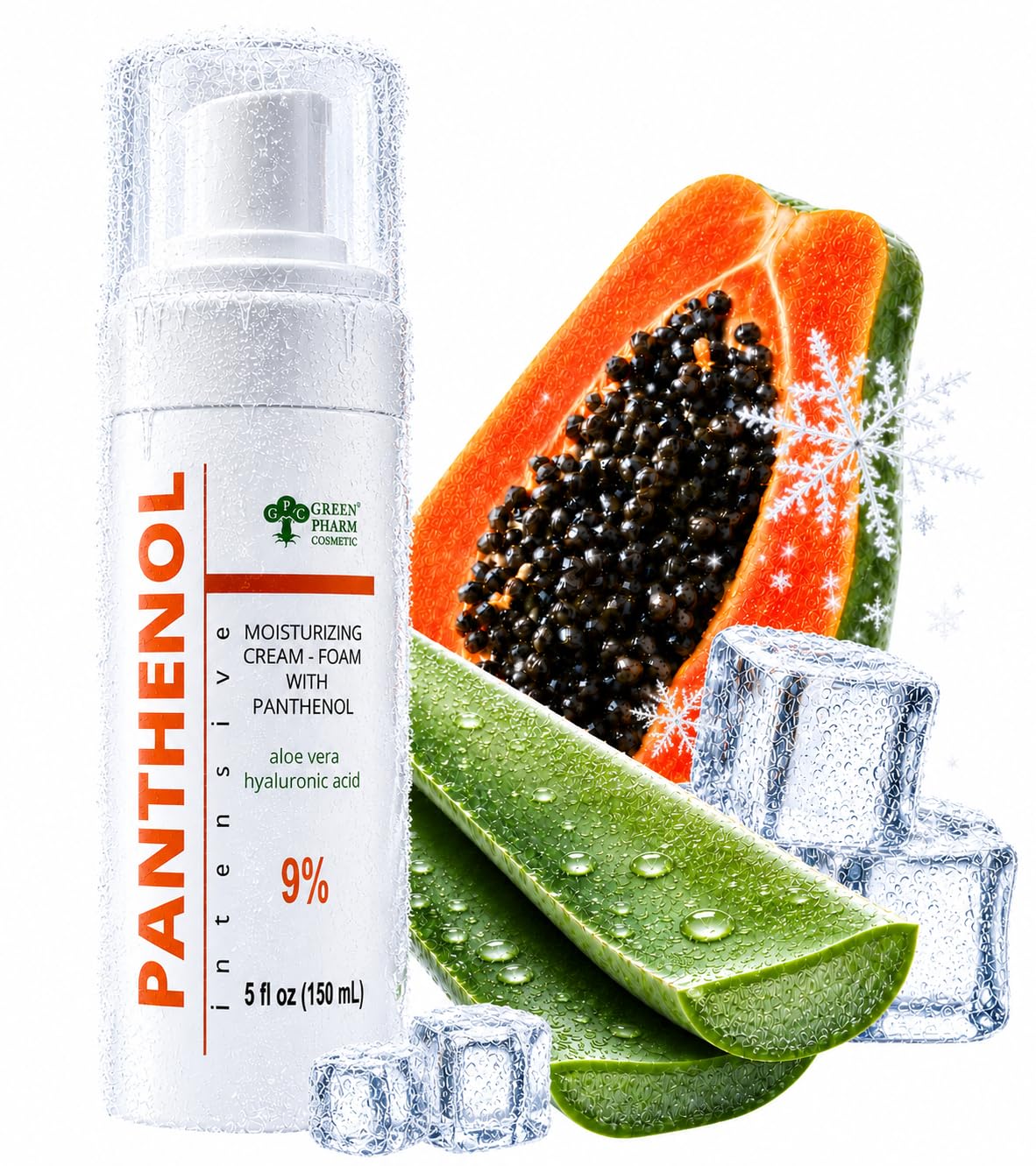 9% Panthenol Foam Spray – After Sun, Redness & Barrier Repair