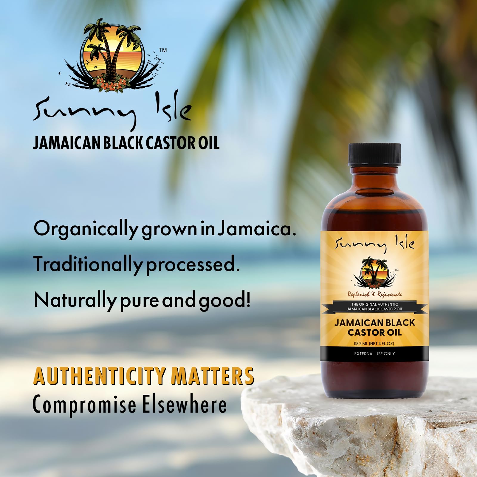 Sunny Isle Jamaican Black Castor Oil , Original, Authentic - Sunny Isle Official Product View 8