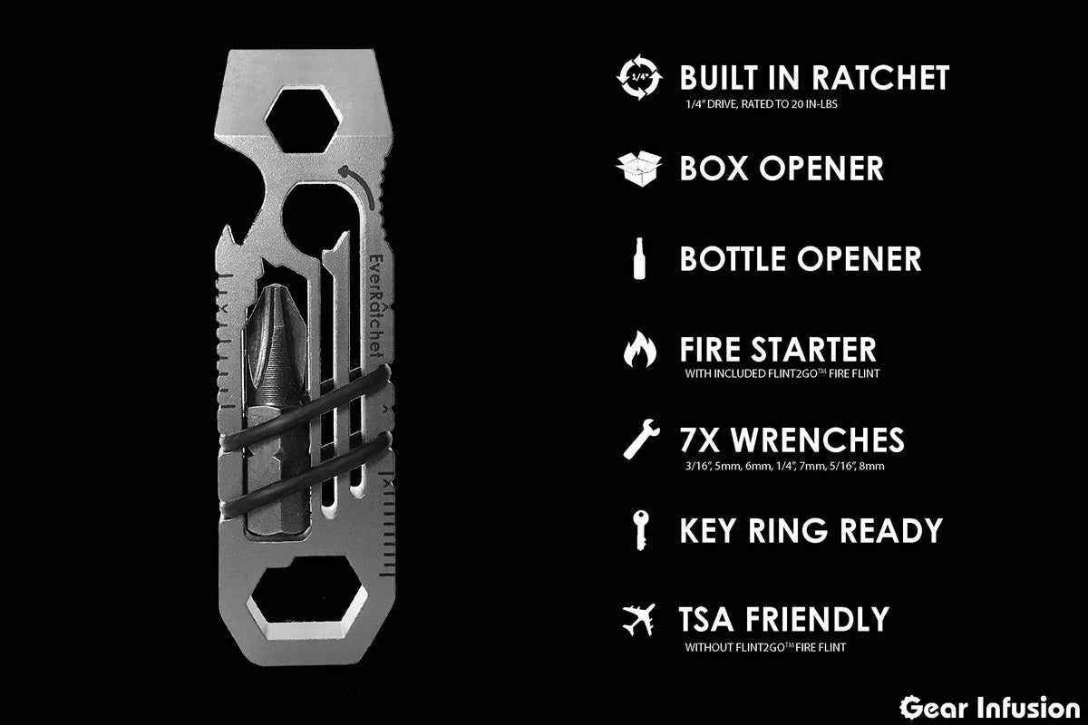 EverRatchet Ratcheting Multitool and Brew Soldier Bottle - Gear Infusion Official Imagery - 5