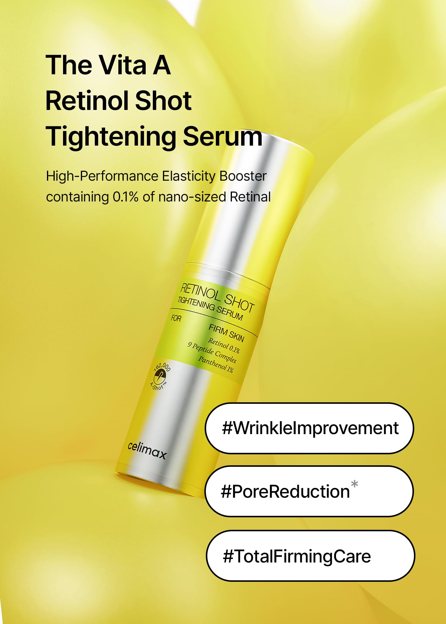 celimax The Vita A Retinol Shot Tightening Serum, 1.01 fl.oz - celimax