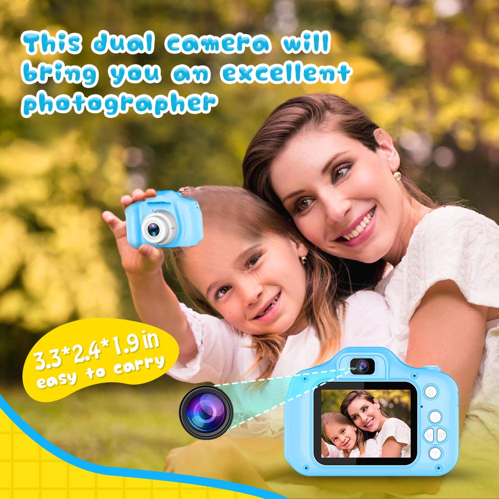 Upgraded Kids Selfie Camera HD Digital Video Camera for Kids - Seckton Official Imagery - 4