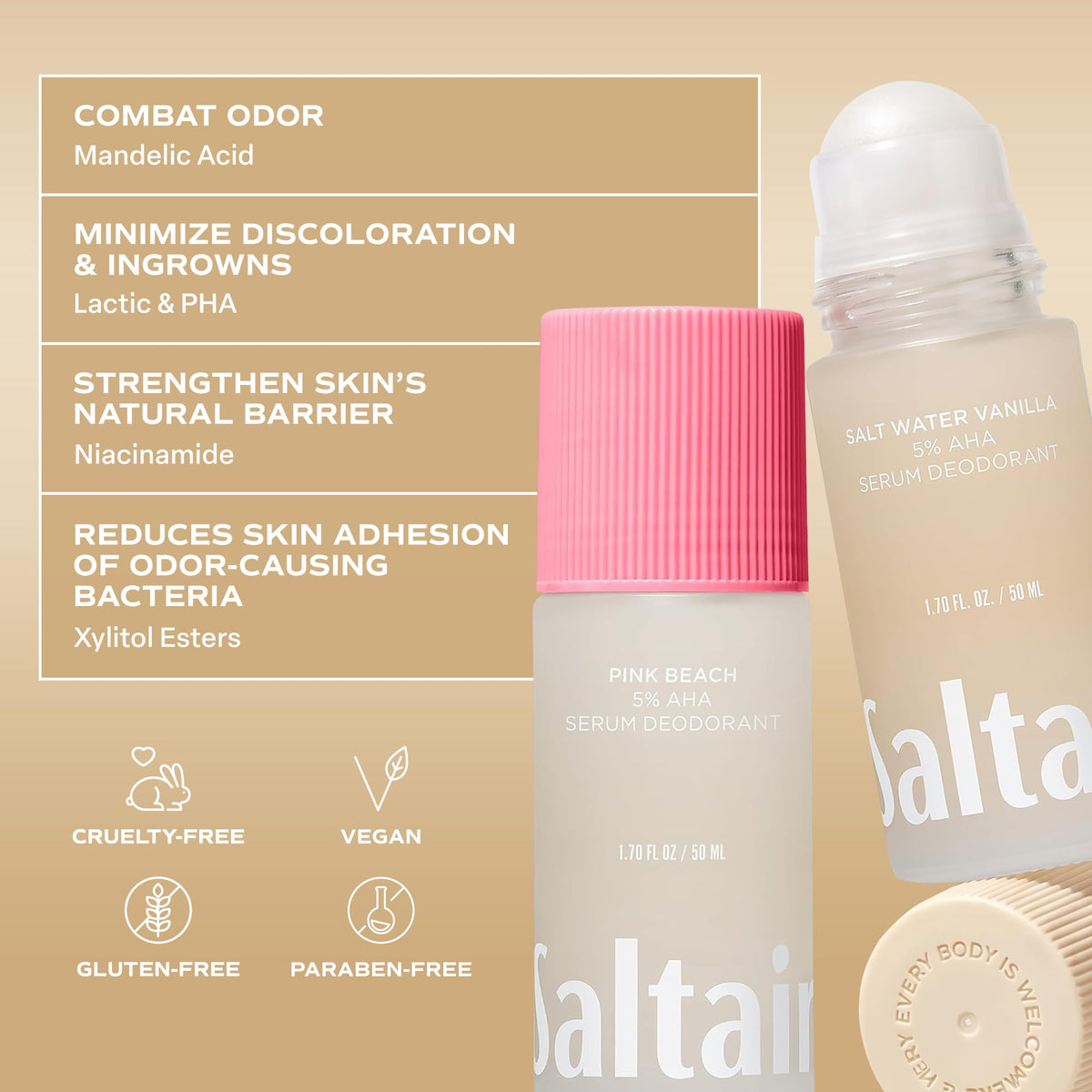 Saltair Serum Deodorant Variety Pack - Saltair Official Imagery - 5