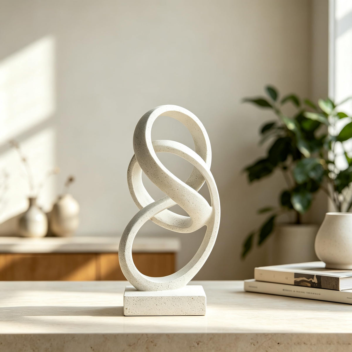 10 Modern Abstract Ribbon Decorative Sculpture Knot - LAIKEARTS Official Imagery - 8