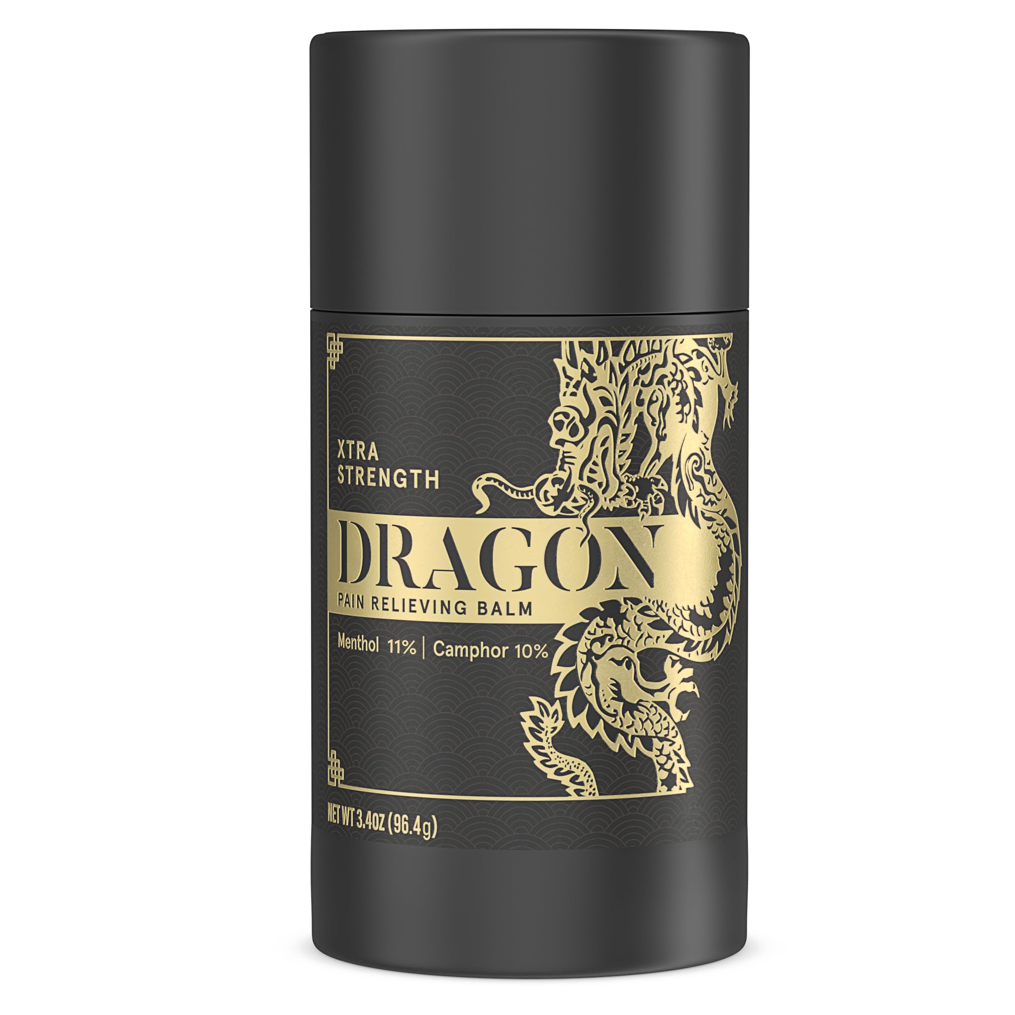 Americanna Wellness Dragon Balm 3.4oz roll-up extra black skin moisturizer with herbal ingredients.