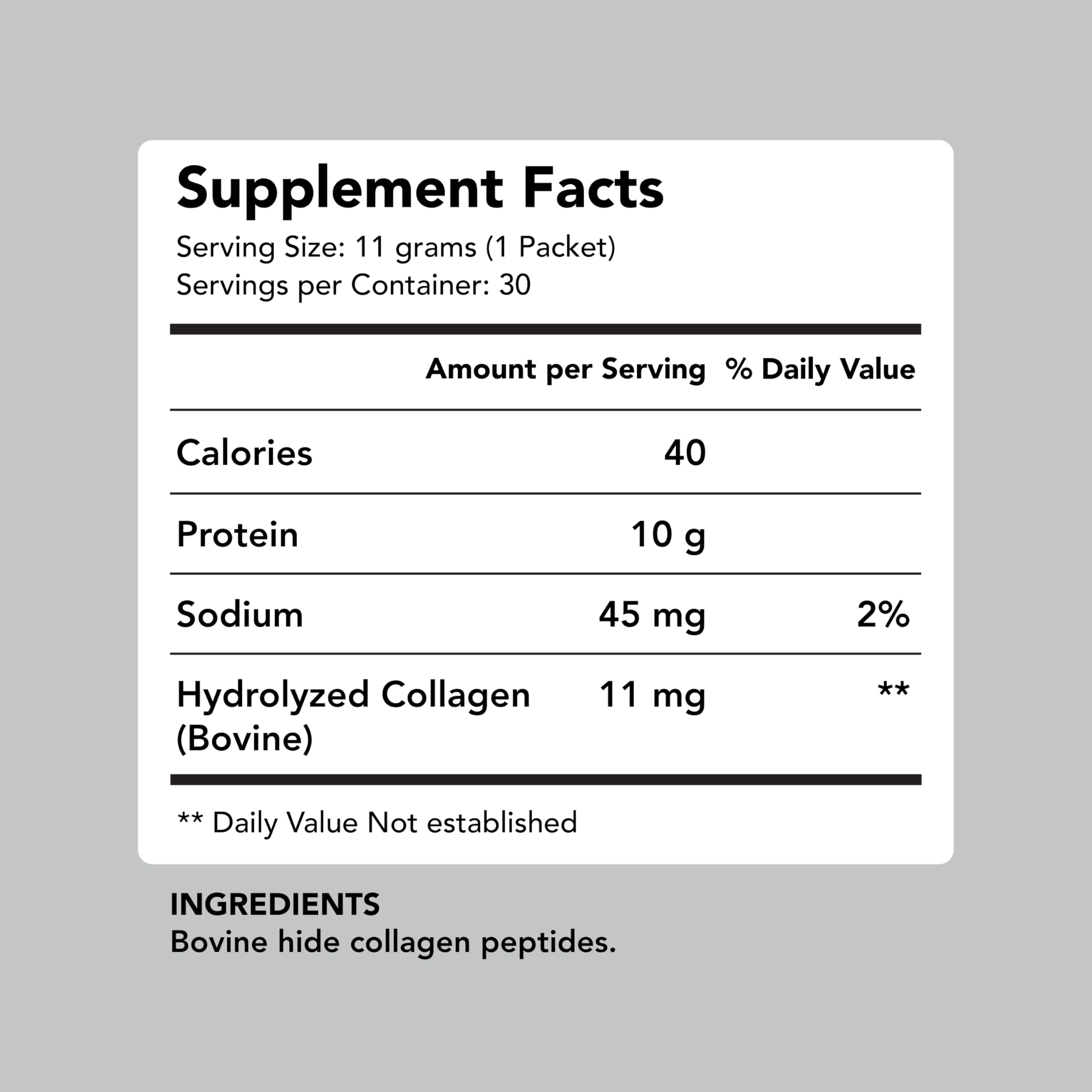 AMANDEAN Collagen Peptides Powder Packets Grass Fed 30 - AMANDEAN Official Imagery - 5