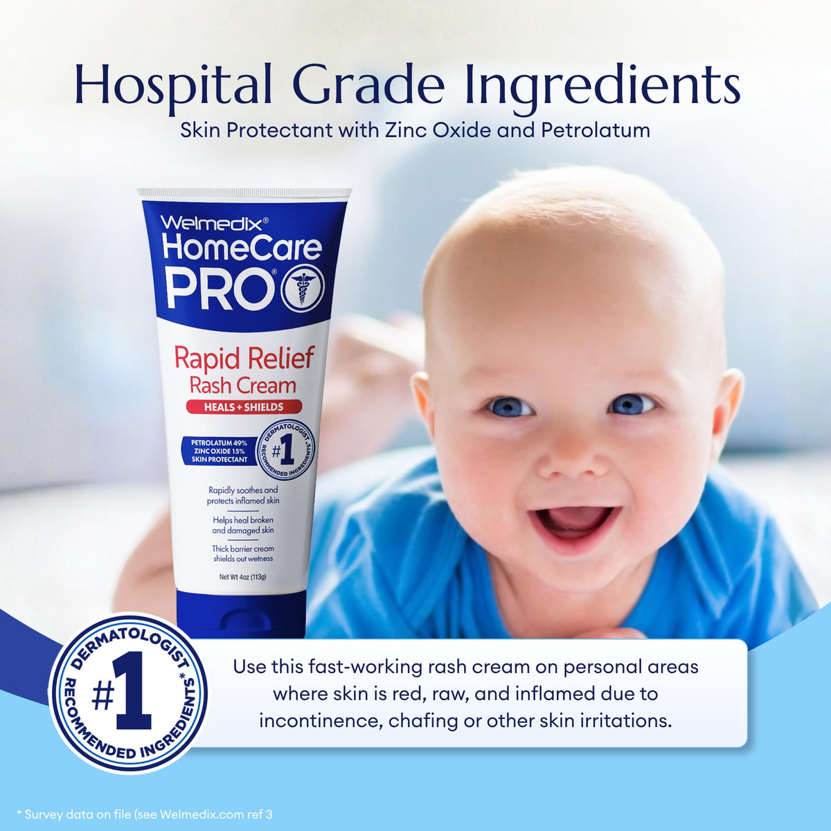 Welmedix Adult Diaper Rash Cream - Welmedix Official Imagery - 7