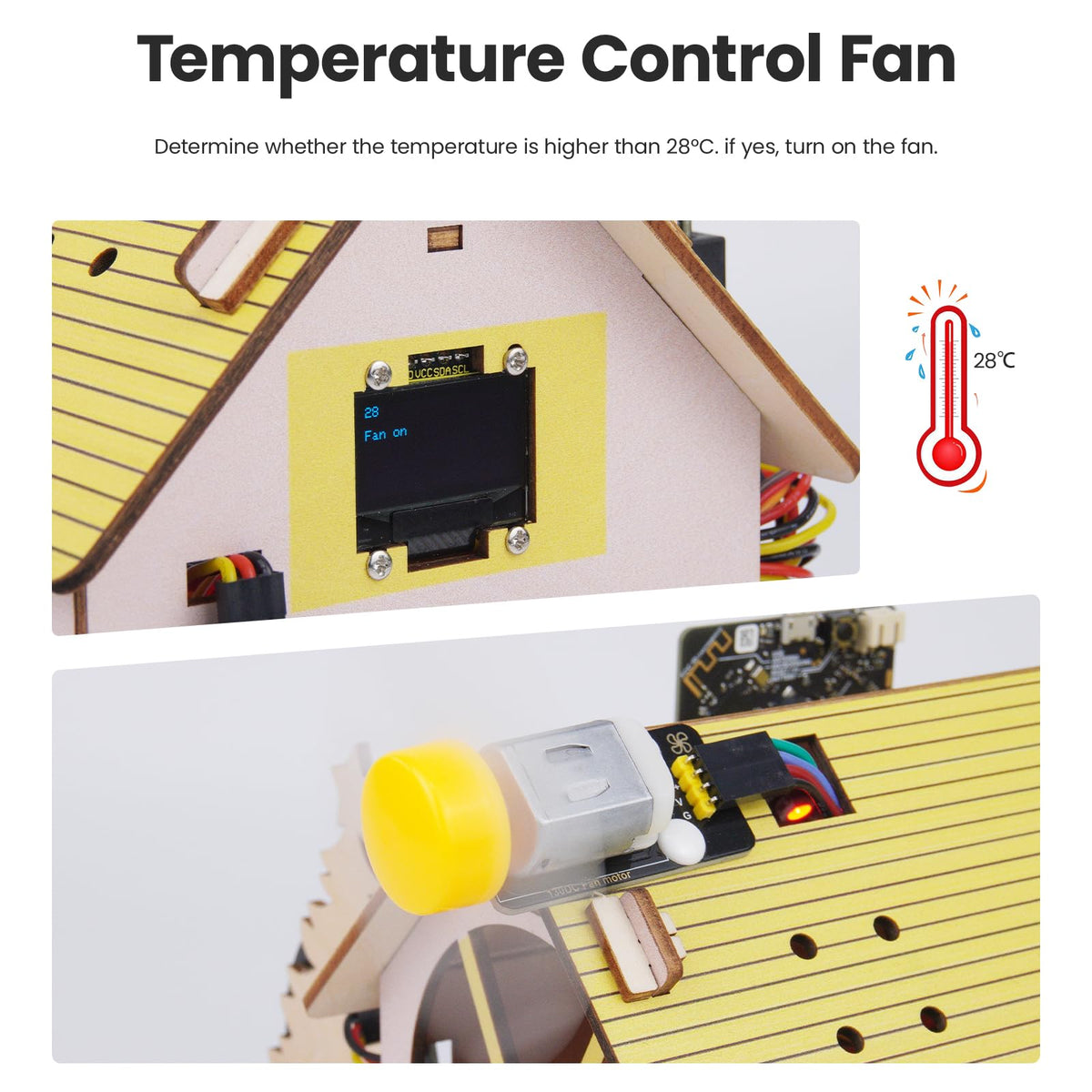 microbit Smart Home for microbit V1 and V2 STEM Education - HOLASMART Official Imagery - 7