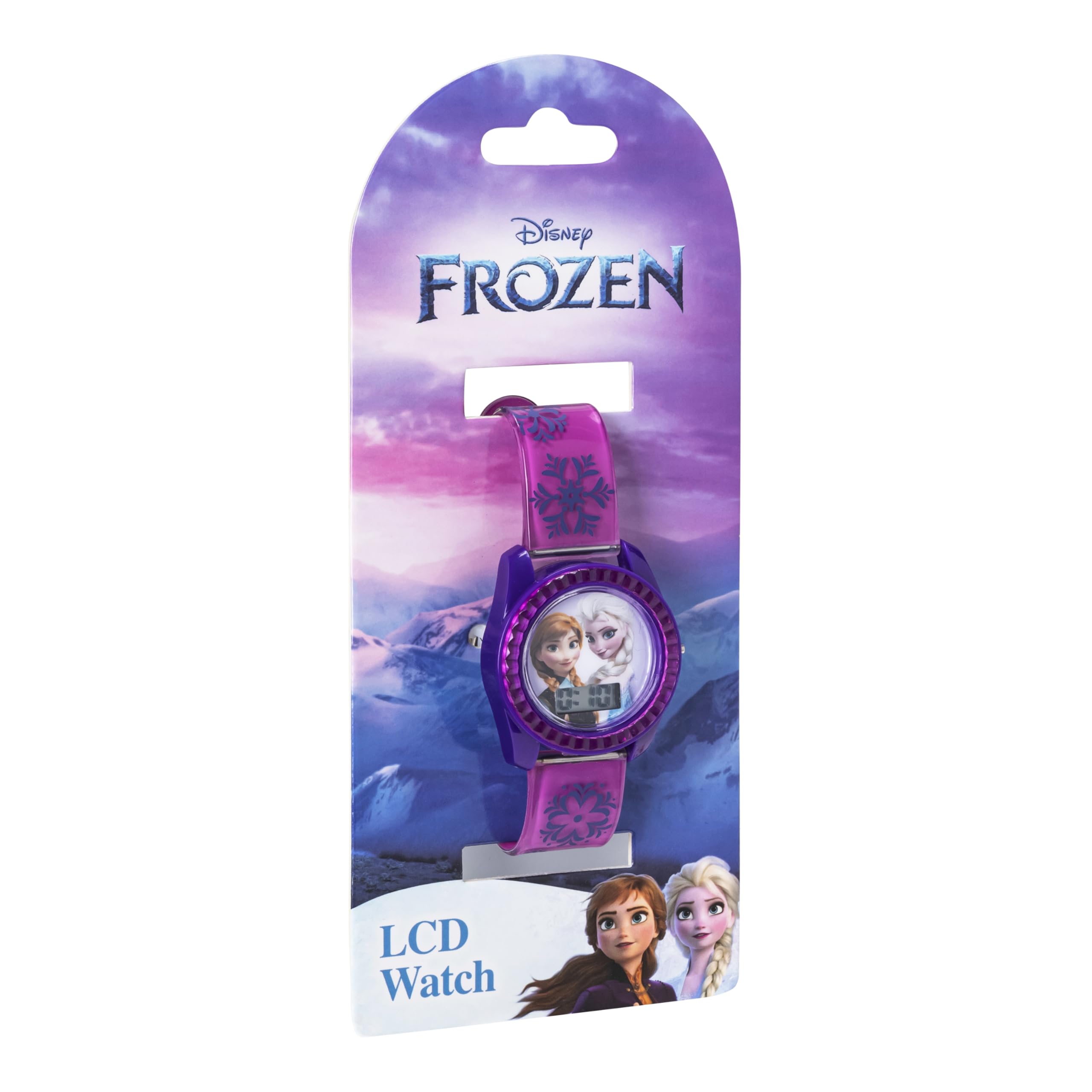 Accutime Disney Frozen Kids Digital Watch – Anna & Elsa LCD Timepiece, - View 9