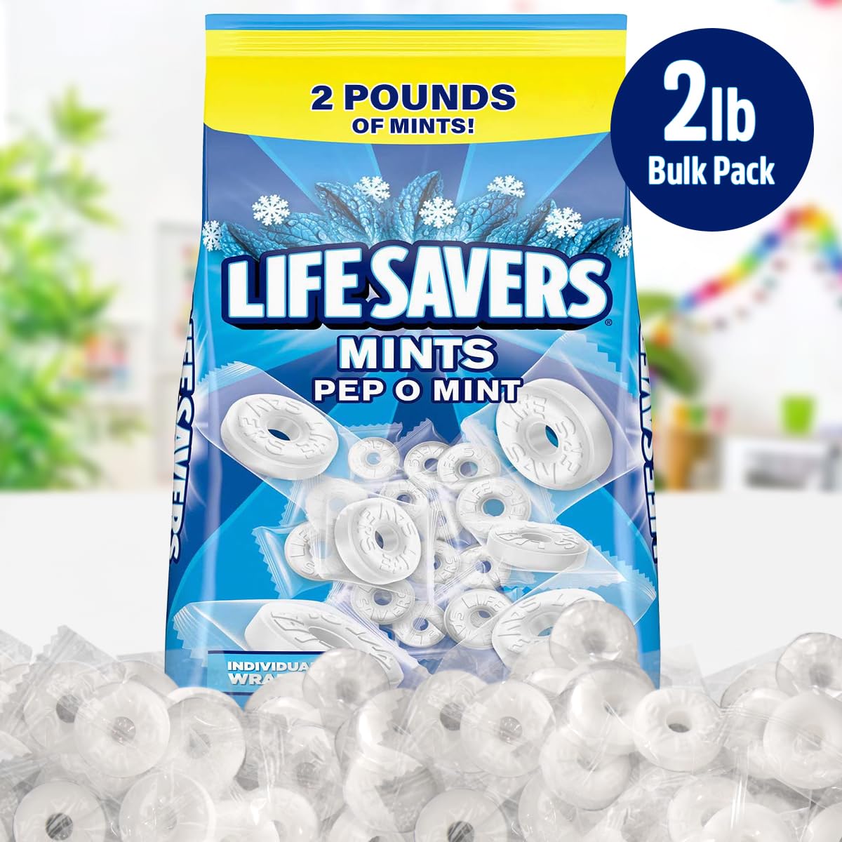 Pep O Mint Hard Candy 2lb Pack of Mints Bulk Perfect for - SWEETSIDE CANDY CO. Official Imagery - 4