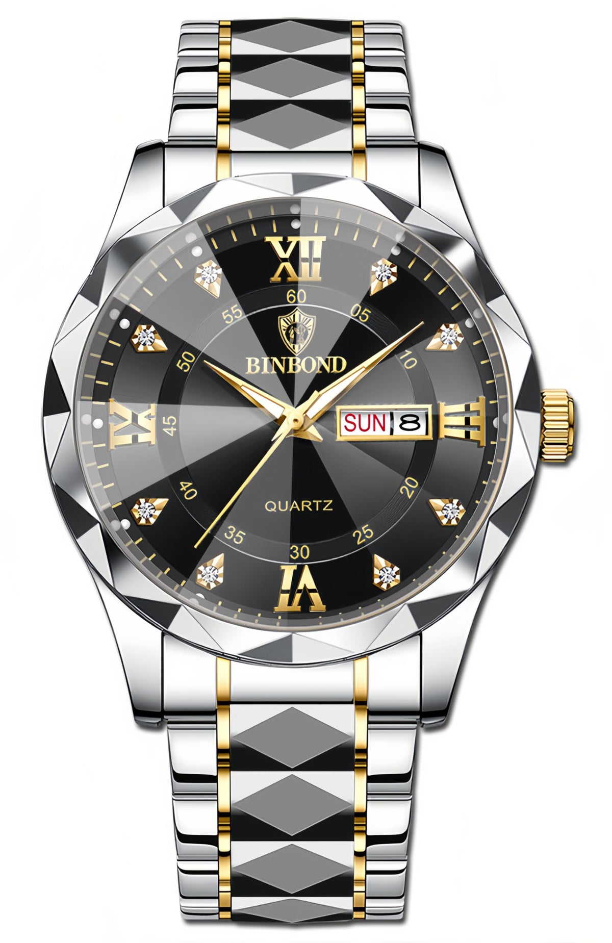 Gosasa Luxury Men s and Women s Business Diamond Stainless - Gosasa Official Imagery - 8