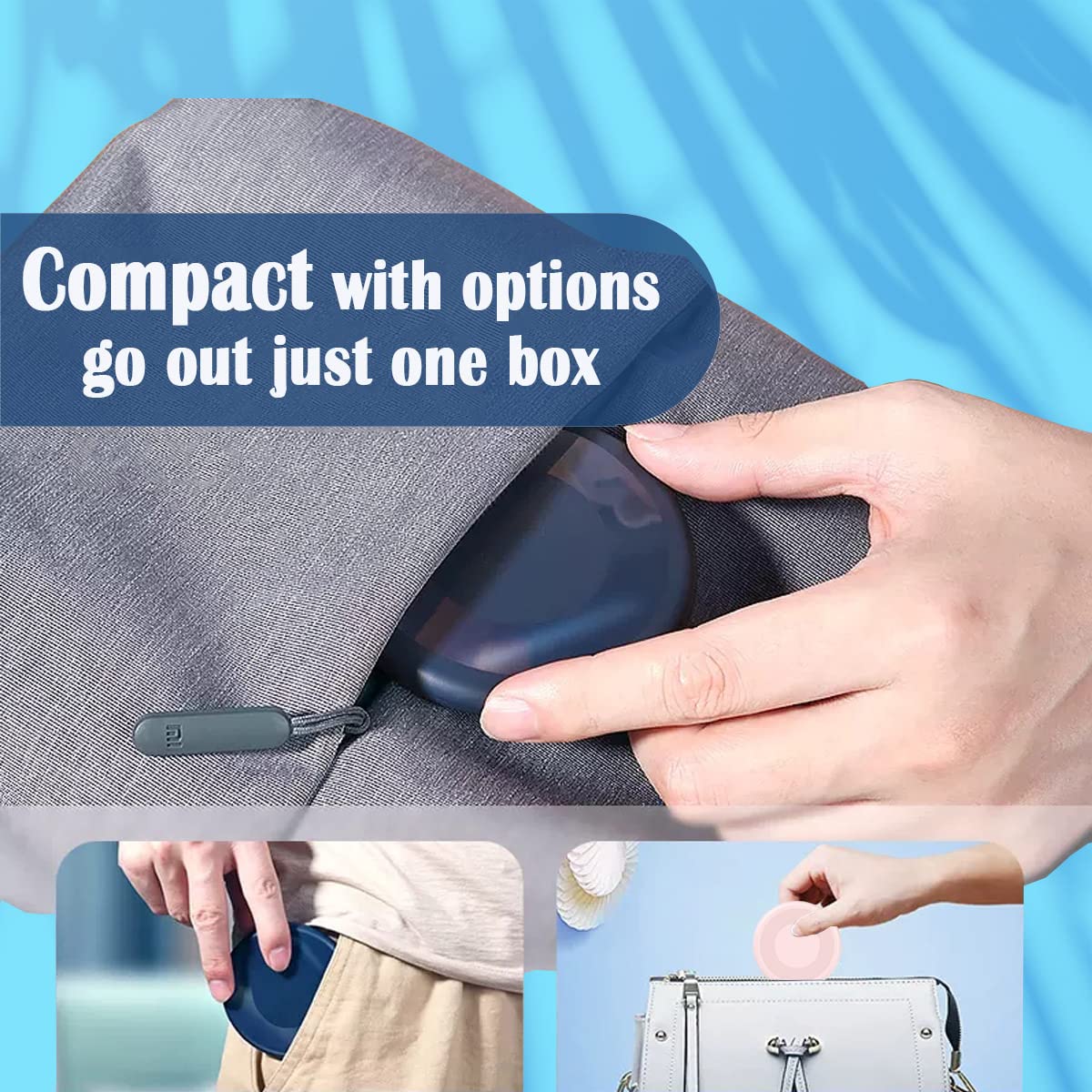 Blue Azvegr multi USB charging adapter cable kit with USB C to iOS, Micro USB, and phone holder for travel and data transfer.