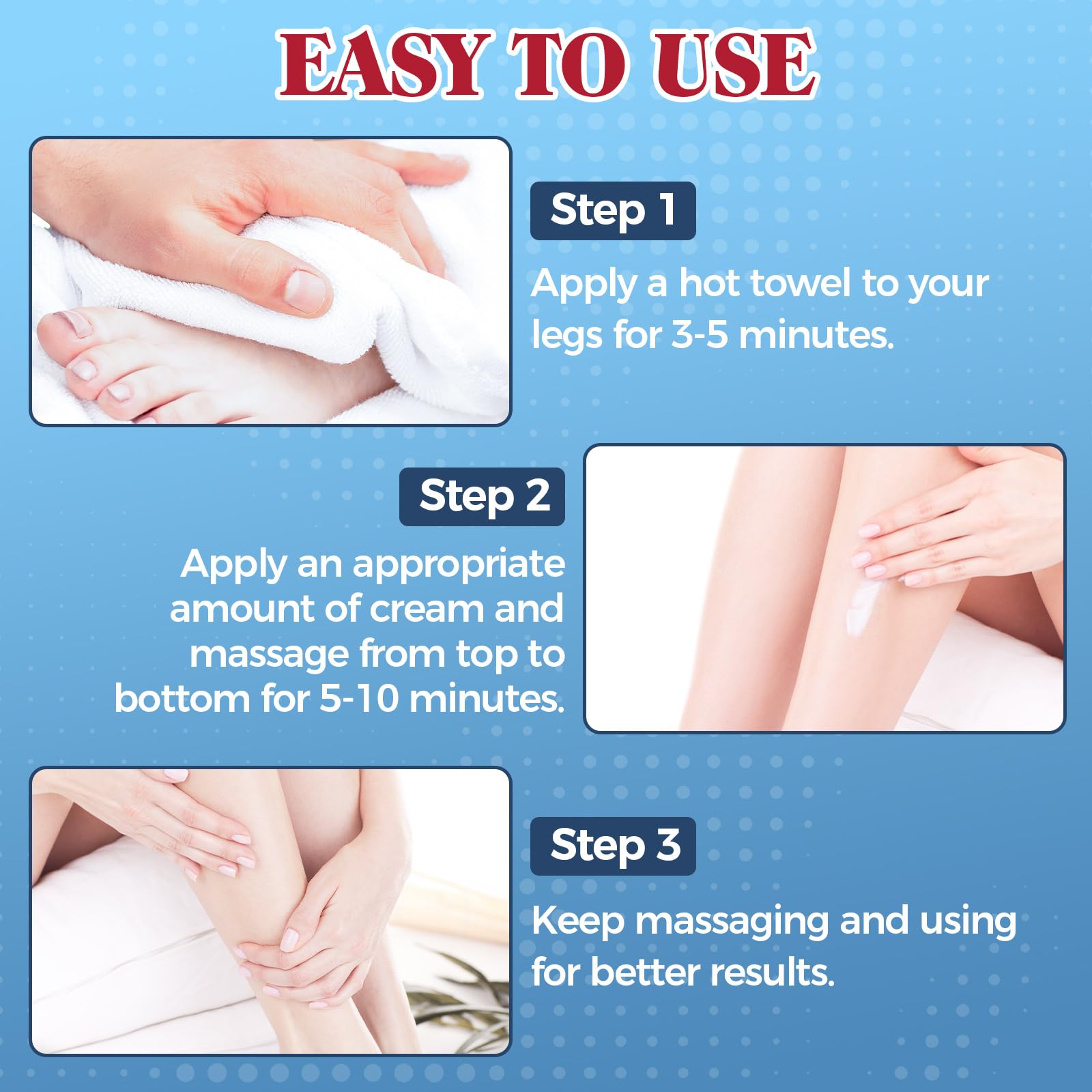 Bellisinno varicose veins and spider veins cream for legs, a skin moisturizer in a white tube with blue accents.