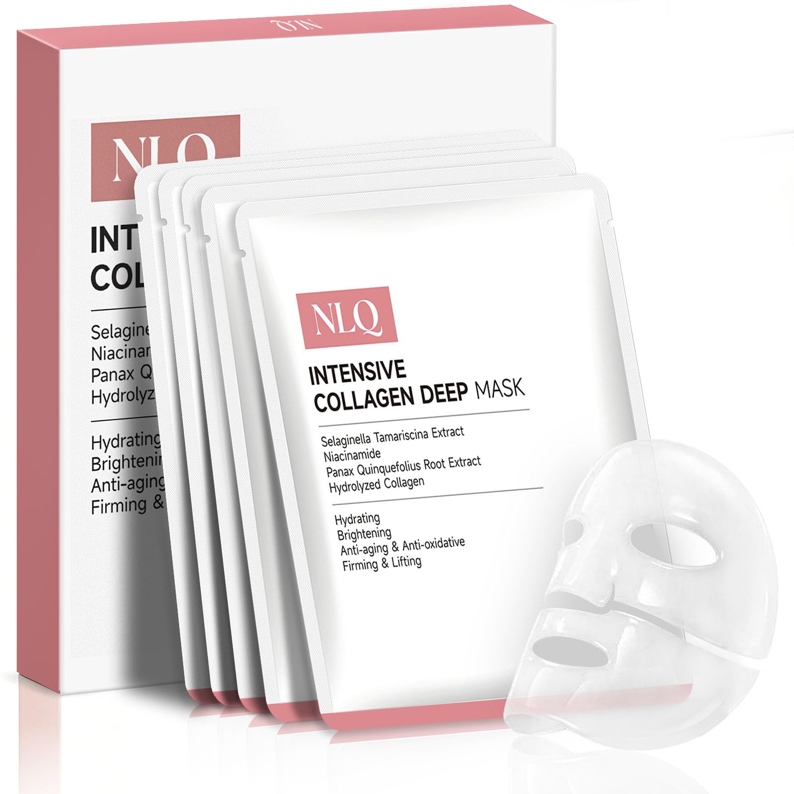 NLQ Bio-Collagen Face Mask Overnight Hydrogel Deep Mask - NLQ