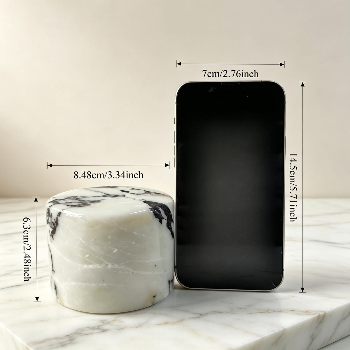Bogey s Antidote Marble Night Light Natural Alabaster - Bogey's Antidote Official Imagery - 5