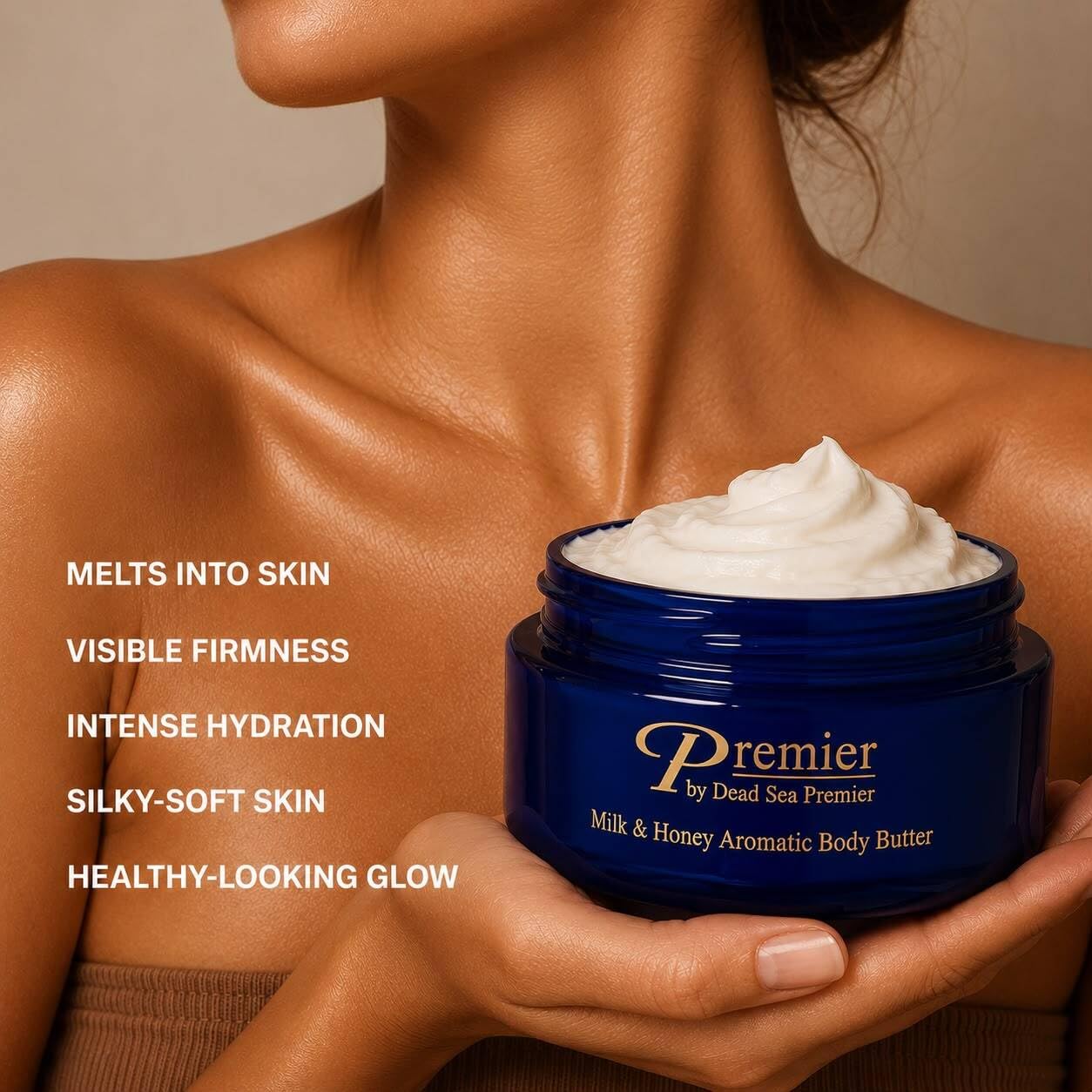 Premier Dead Sea Anti-Aging Body Cream - Milk & Honey 5.95 Fl Oz - Premier Official Product View 6