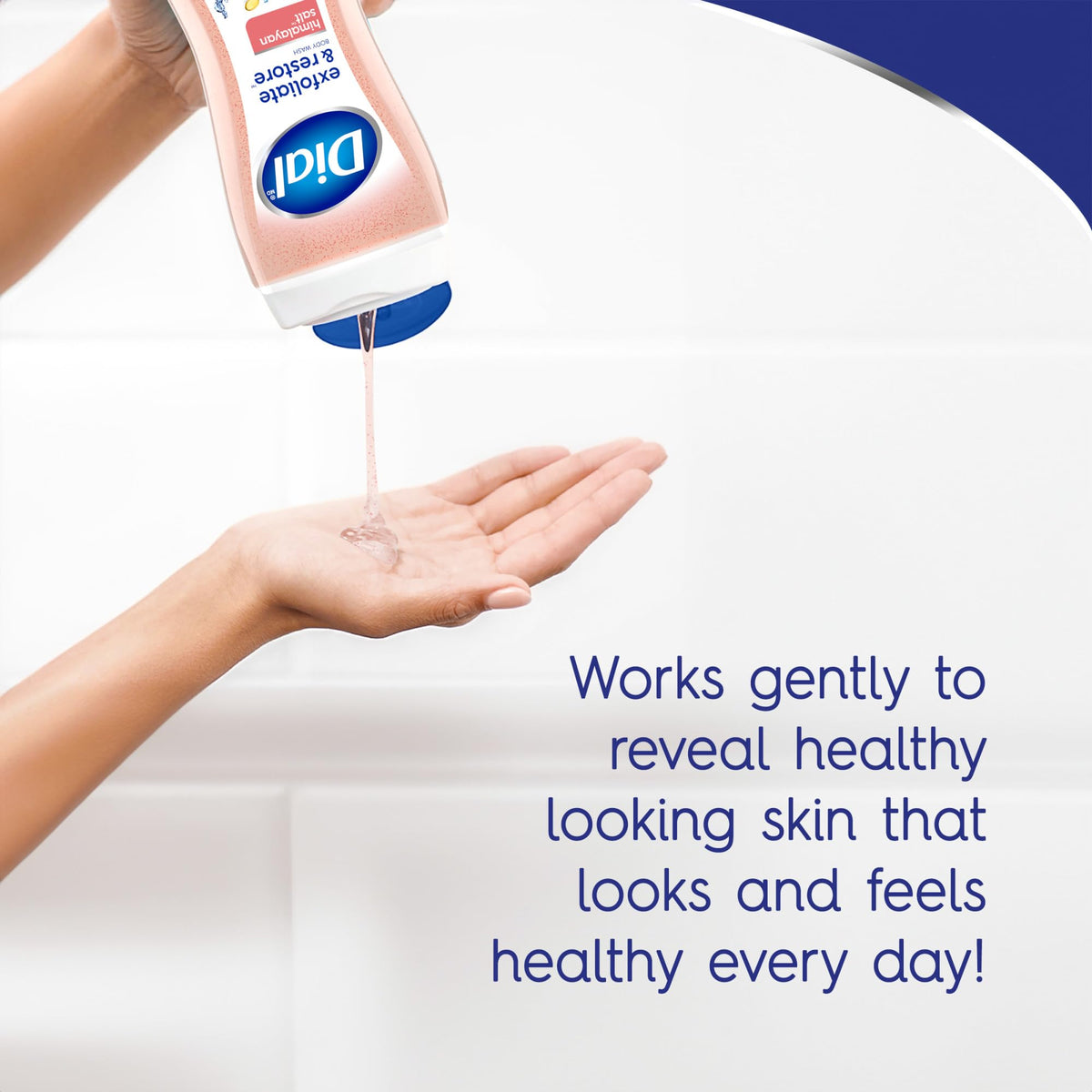 Dial Body Wash Hydraclean Complex Vitamin E Gentle Leaves - Dial Official Imagery - 5