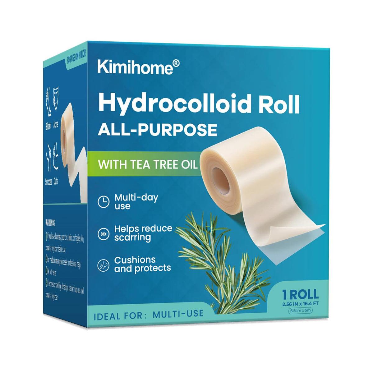 Hydrocolloid Roll Gel Bandages - Kimihome Official Imagery - 1