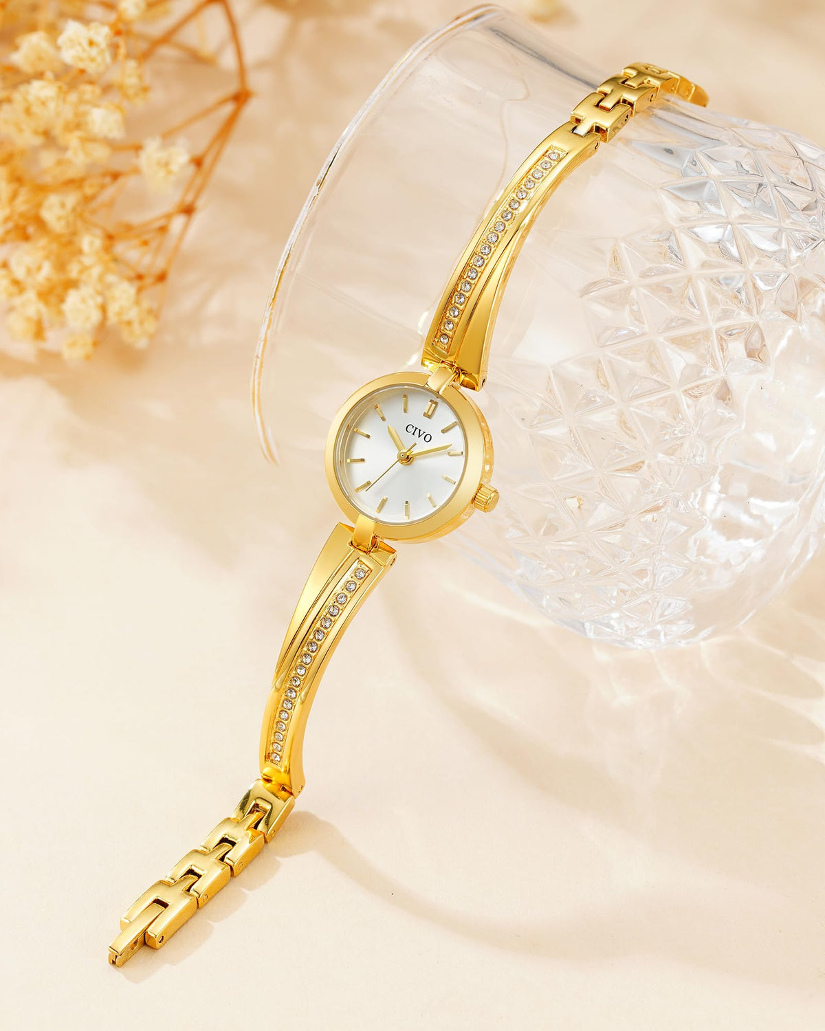 CIVO Dainty Watches for Women Gold Ladies Bracelet Watch for - CIVO Official Imagery - 8