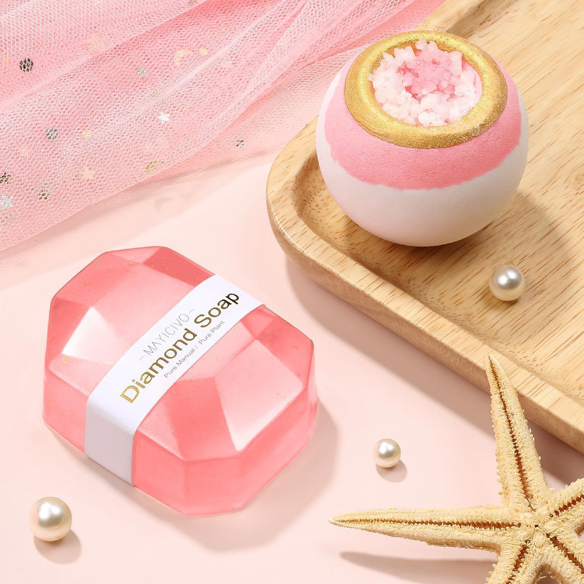 Birthday Gifts for Women Spa Baskets Self Care Package Get - MAYICIVO Official Imagery - 3