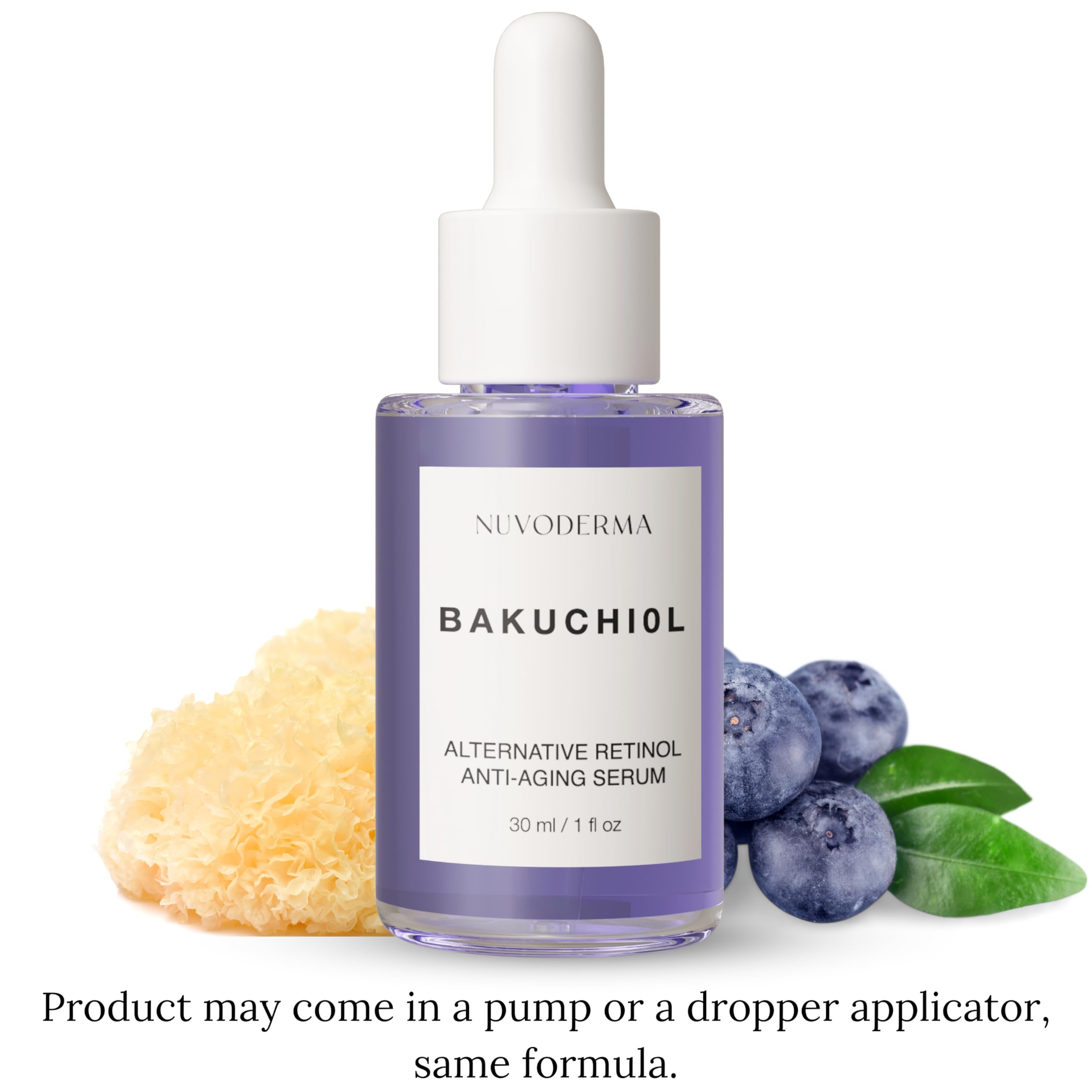 NUVODERMA Bakuchiol Face Serum – Bakuchiol Retinol Alternative – Organic - NUVODERMA Official Product View 3