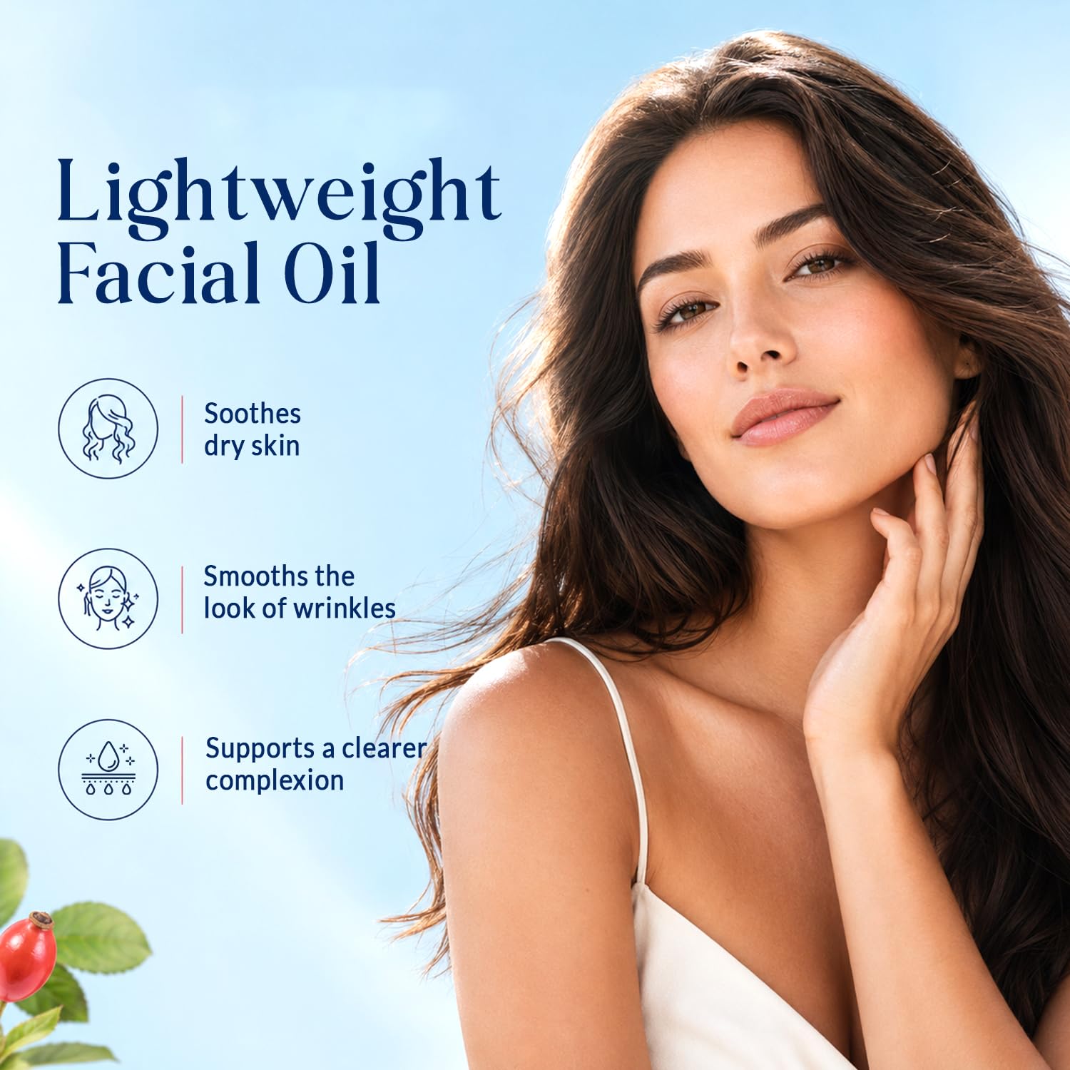 Nexon Botanics Rosehip Oil for Face 8 fl oz - Hydrating Facial Oil for Gua Sha - Nexon Botanics Official Product View 4