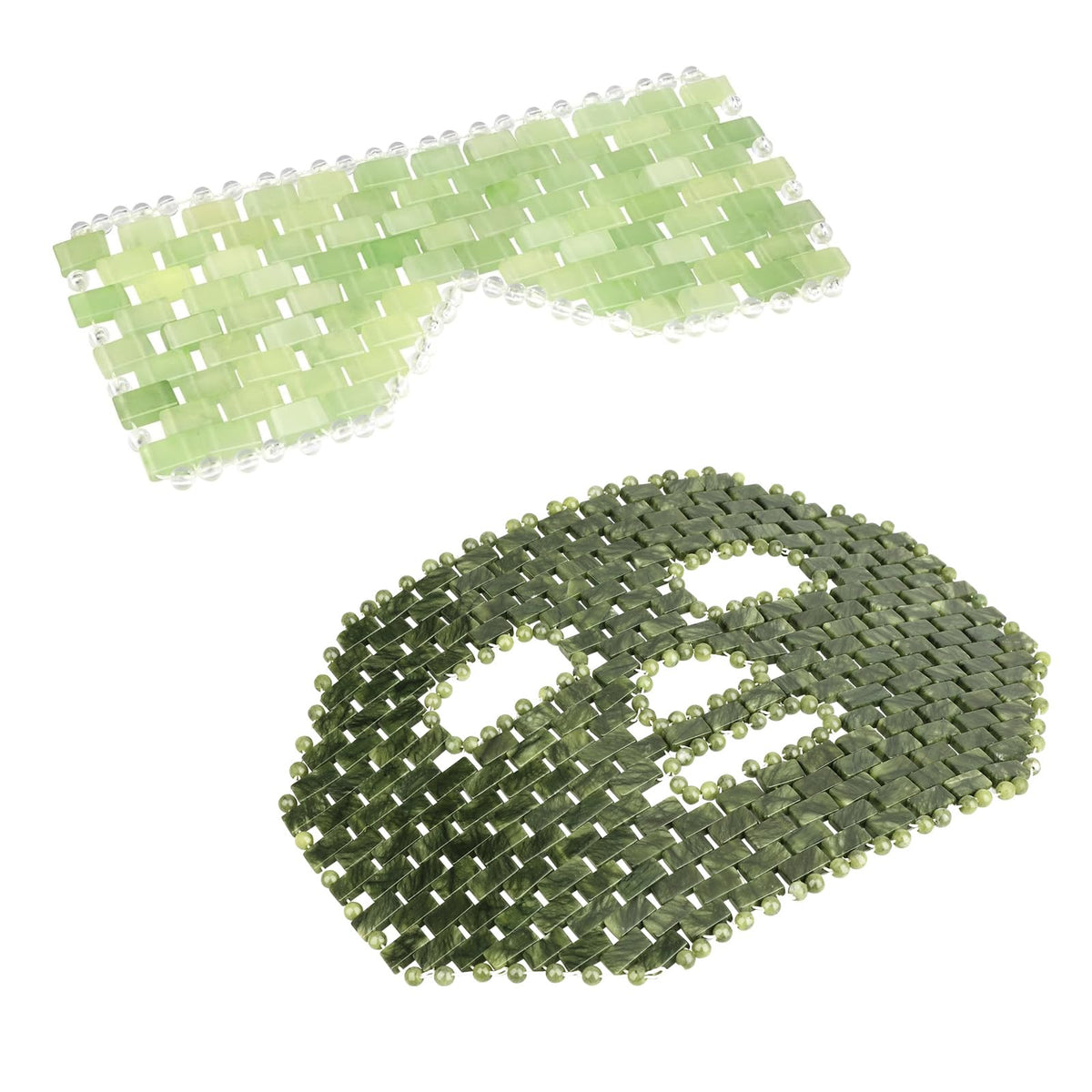 Jade Eye Mask Jade Eye Mask Facial Cooling Mask with 100 - LazyGa Official Imagery - 2