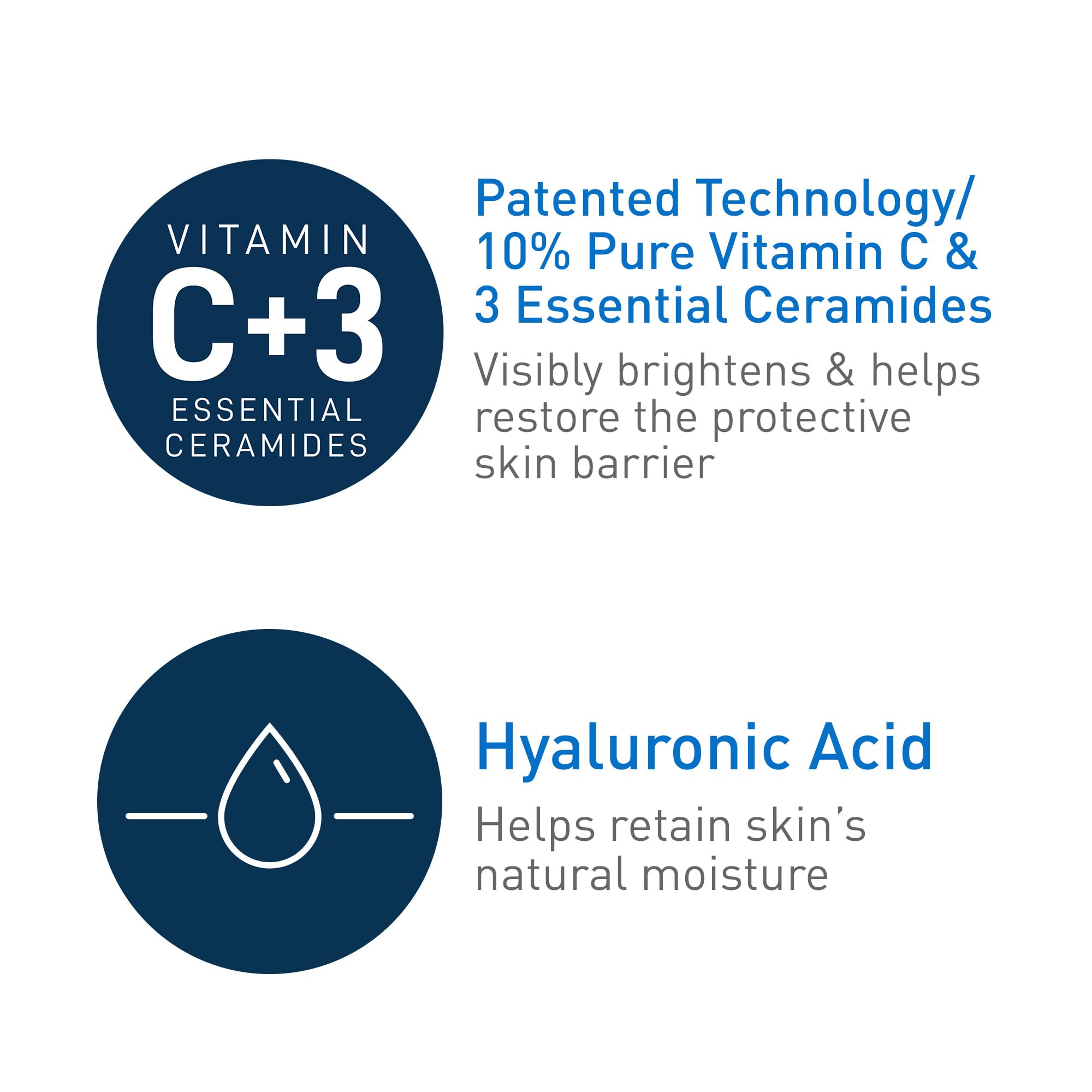CeraVe Skin Brightening Vitamin C Serum for Face with Hyaluronic Acid - CeraVe Official Product View 5