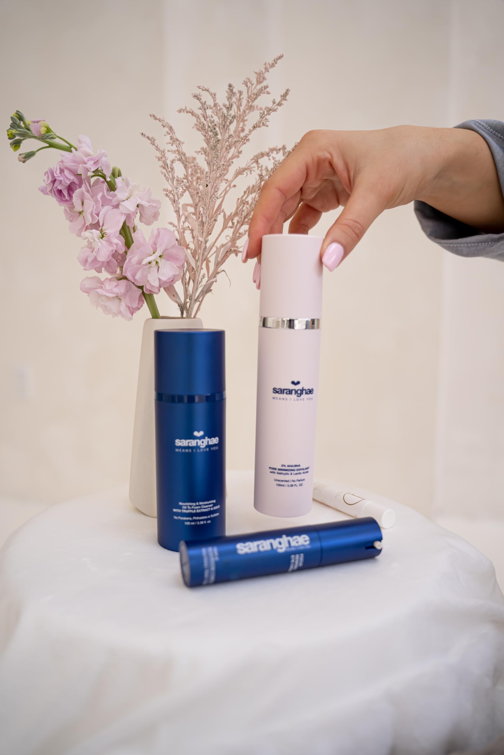 Saranghahe Snail Mucin Serum for Face with Niacinamide - Saranghae Means I Love You