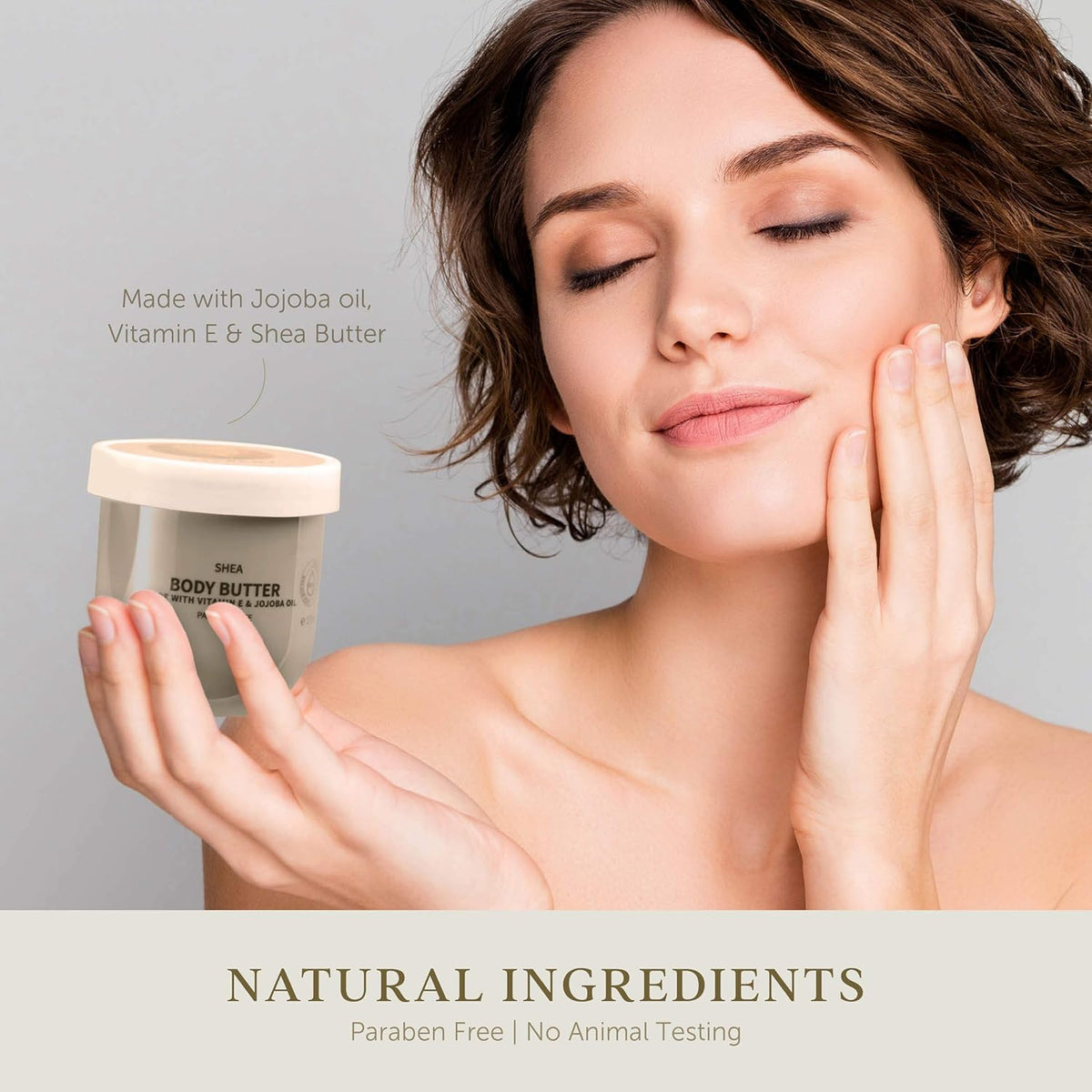 Body Butter for Women Gift Set 6 Whipped Body Creams W Shea - LOVERY Official Imagery - 8